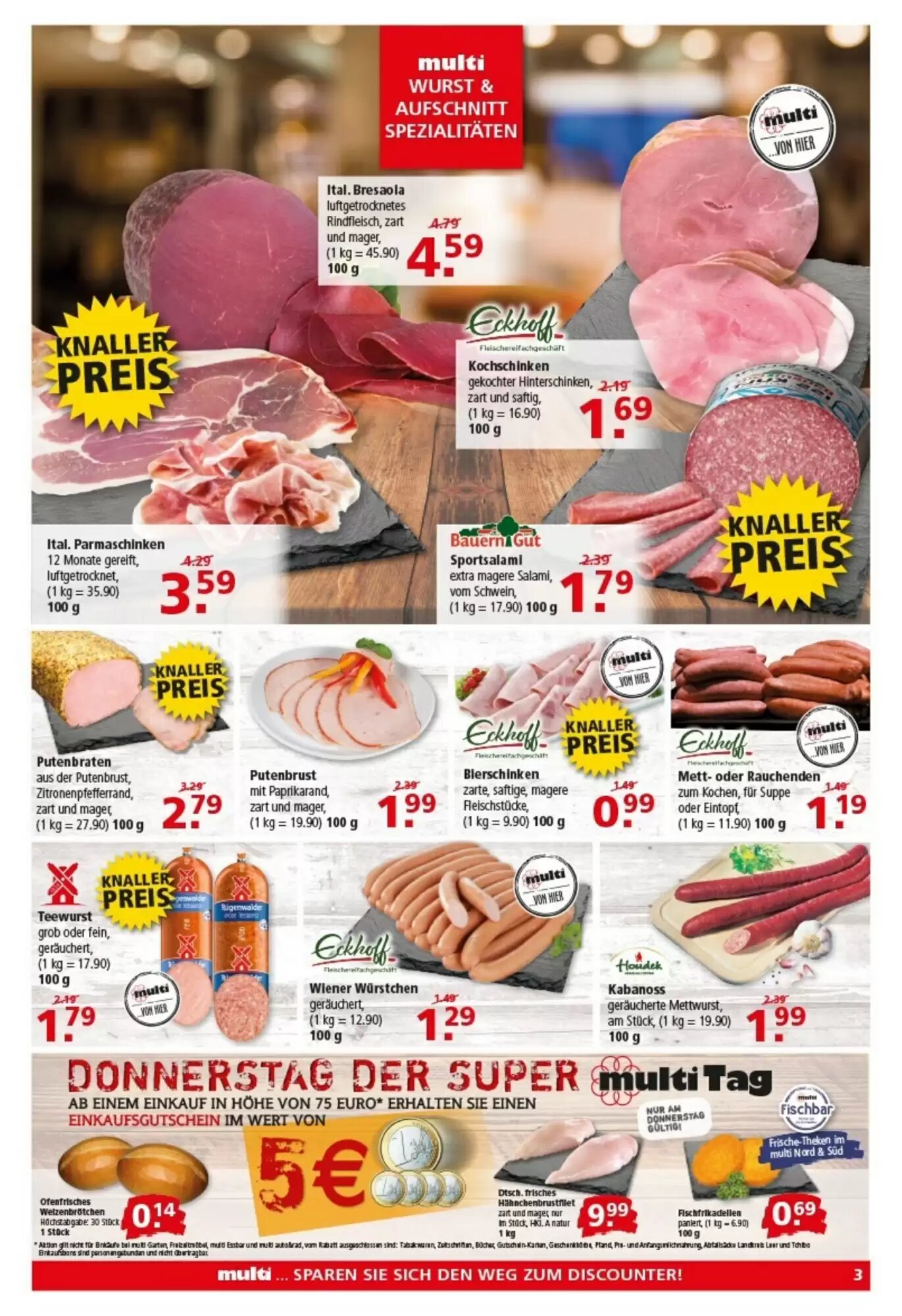 Multi Markt Prospekt (ab 14.09.2026) zum Blättern - Seite 3