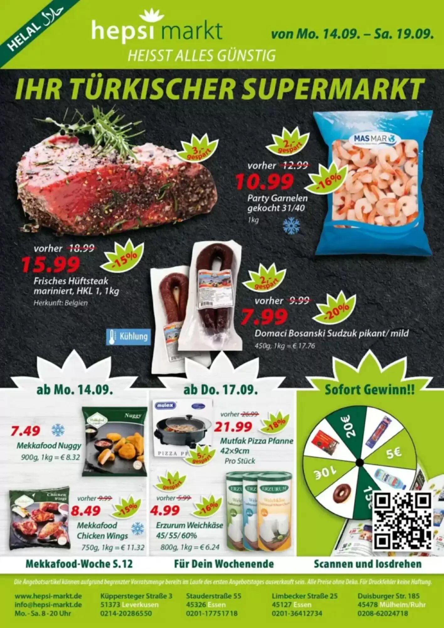 Hepsi-Markt Prospekt (ab 14.09.2026) zum Blättern - Seite 1