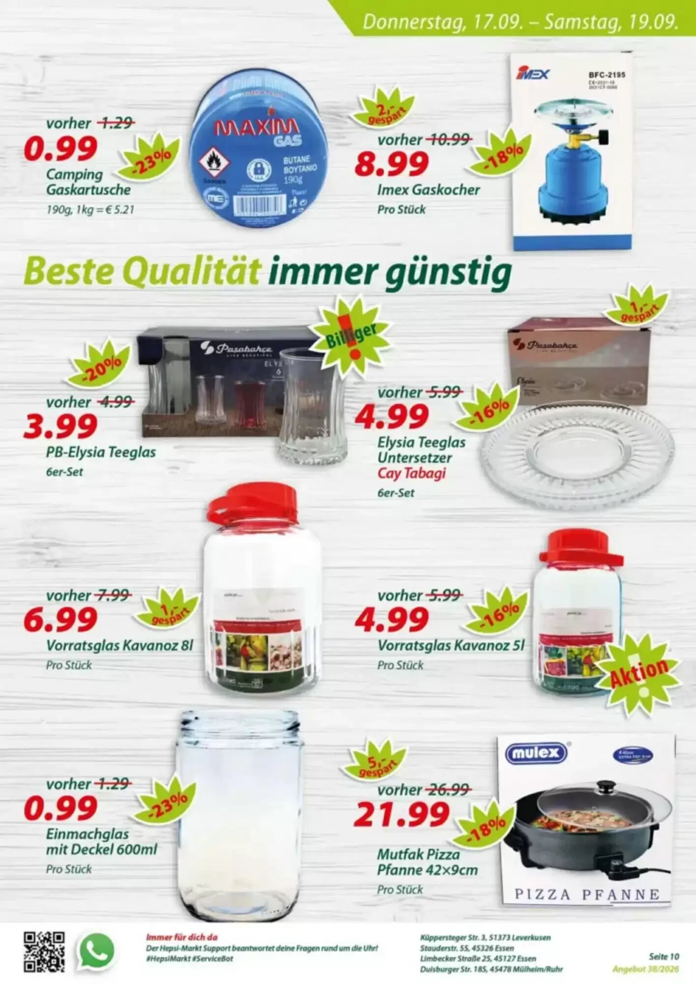 Hepsi-Markt Prospekt (ab 14.09.2026) zum Blättern - Seite 10