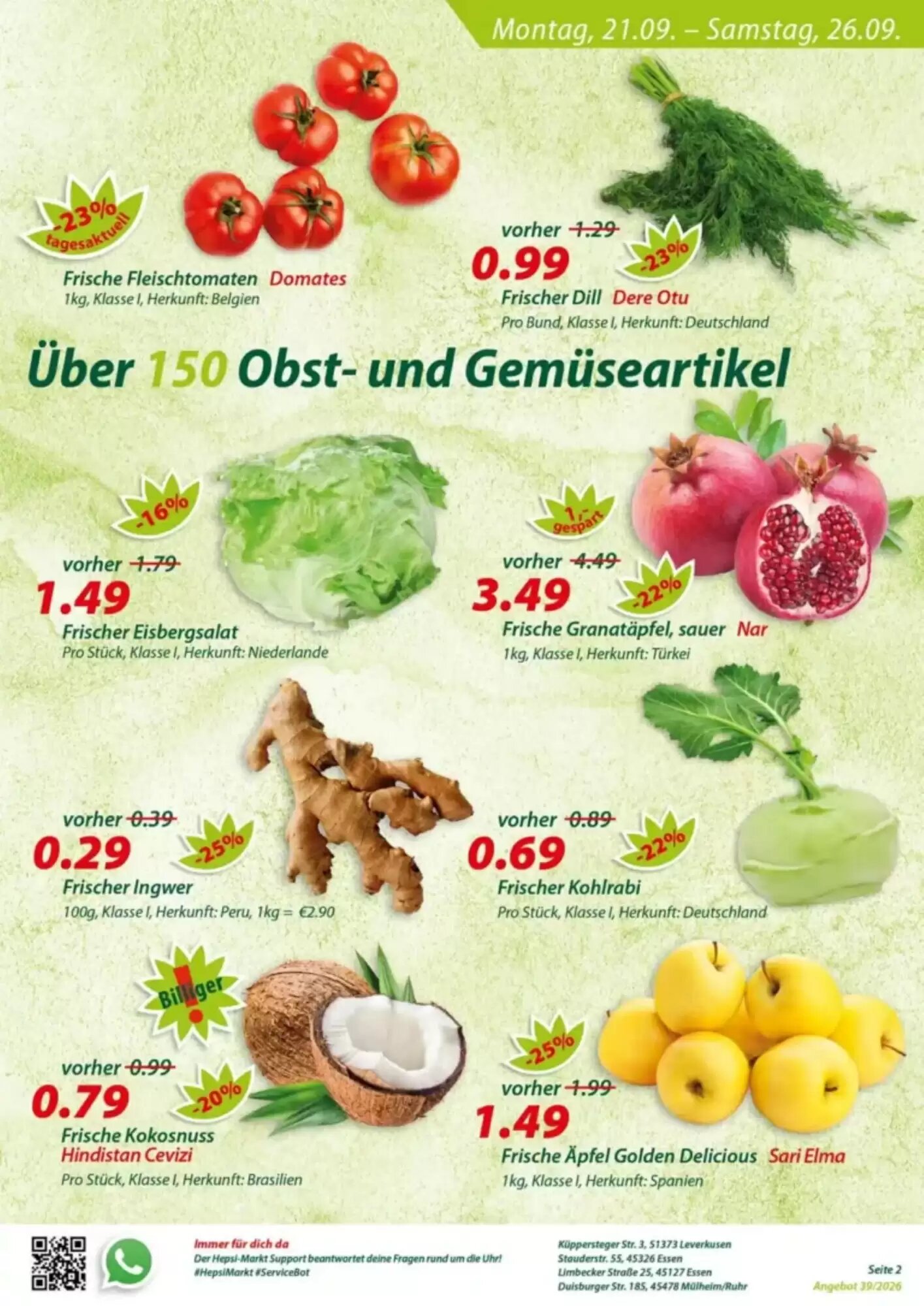 Hepsi-Markt Prospekt (ab 14.09.2026) zum Blättern - Seite 14