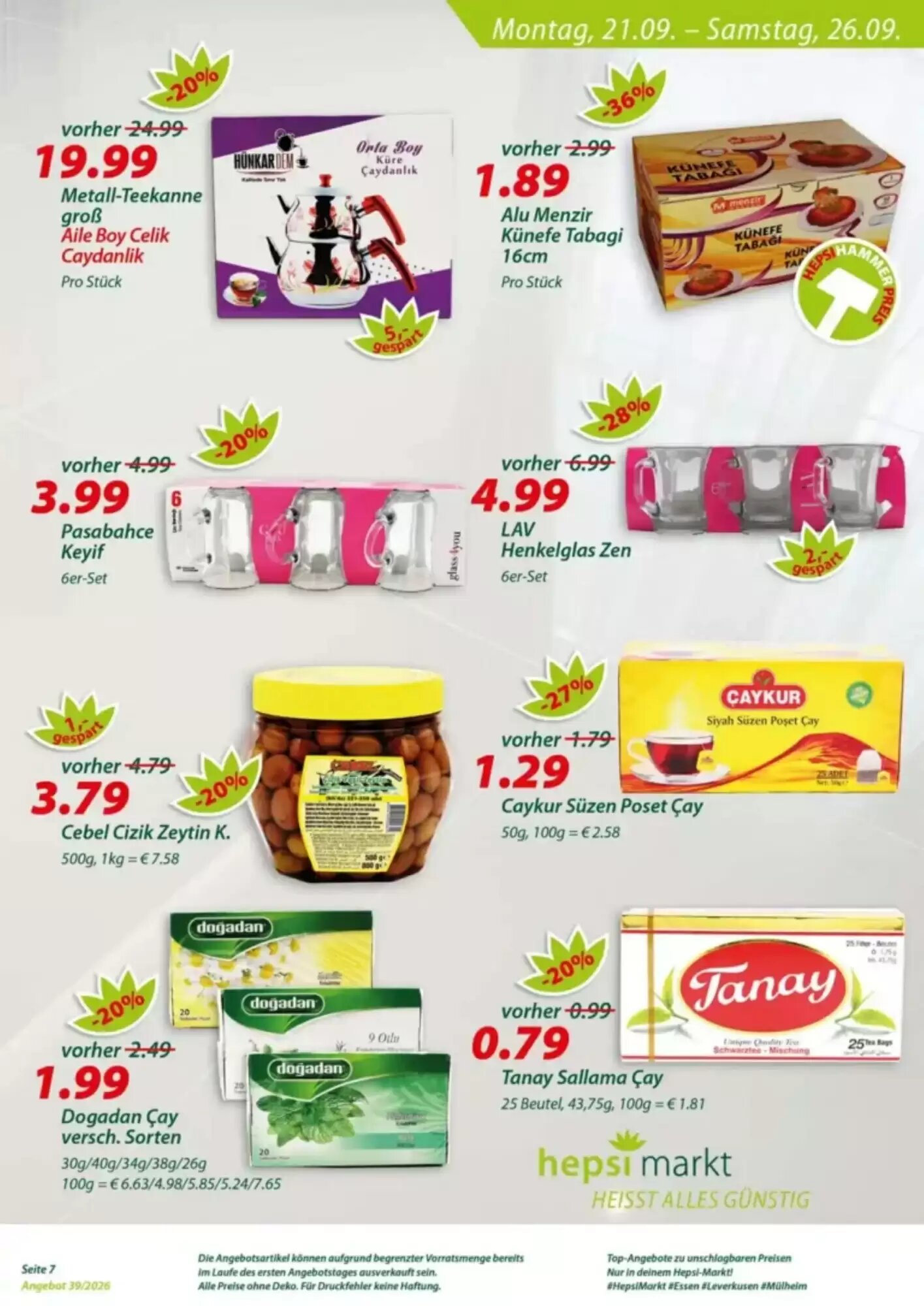 Hepsi-Markt Prospekt (ab 14.09.2026) zum Blättern - Seite 19
