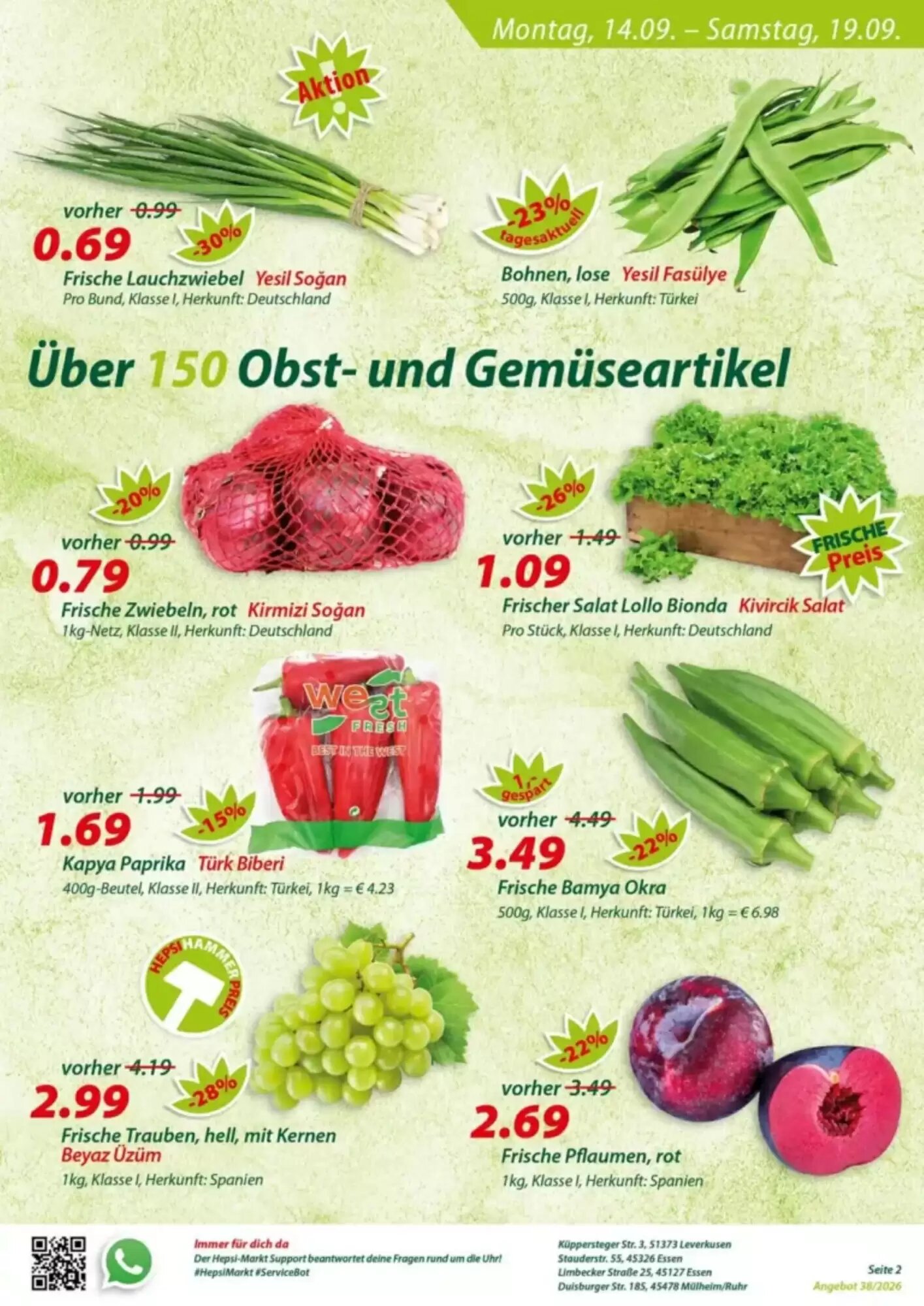 Hepsi-Markt Prospekt (ab 14.09.2026) zum Blättern - Seite 2