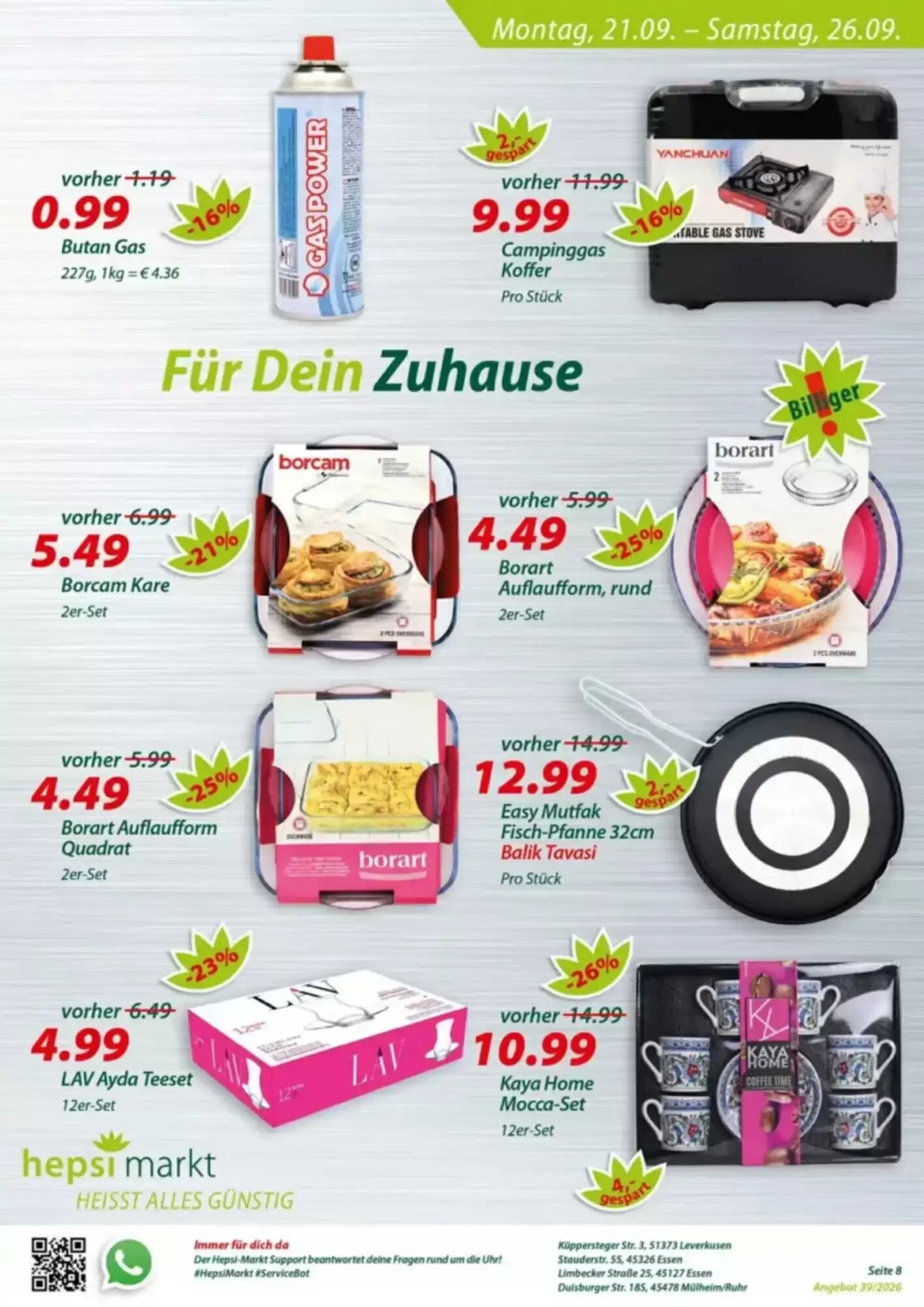 Hepsi-Markt Prospekt (ab 14.09.2026) zum Blättern - Seite 20
