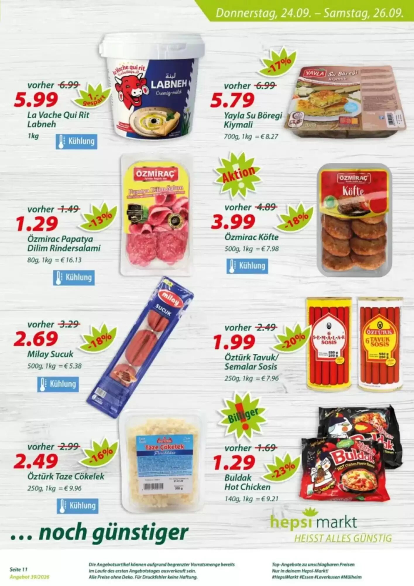 Hepsi-Markt Prospekt (ab 14.09.2026) zum Blättern - Seite 23