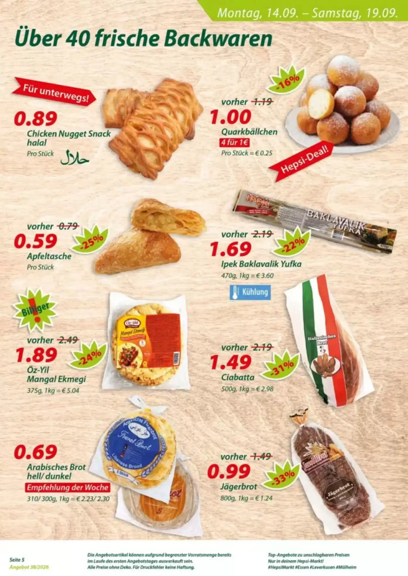 Hepsi-Markt Prospekt (ab 14.09.2026) zum Blättern - Seite 5