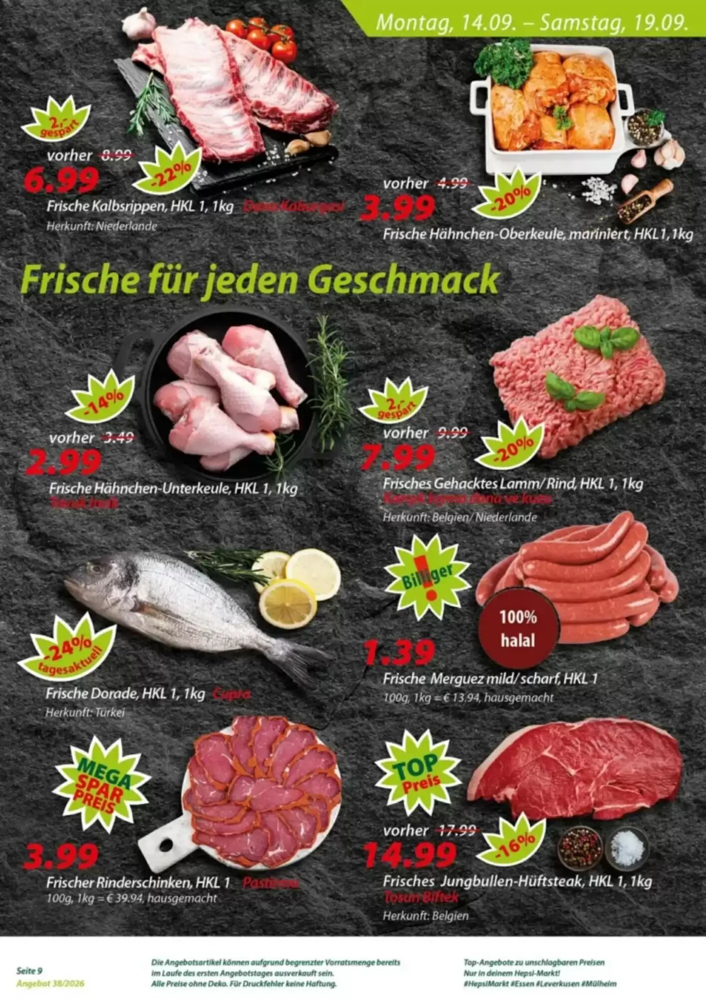 Hepsi-Markt Prospekt (ab 14.09.2026) zum Blättern - Seite 9