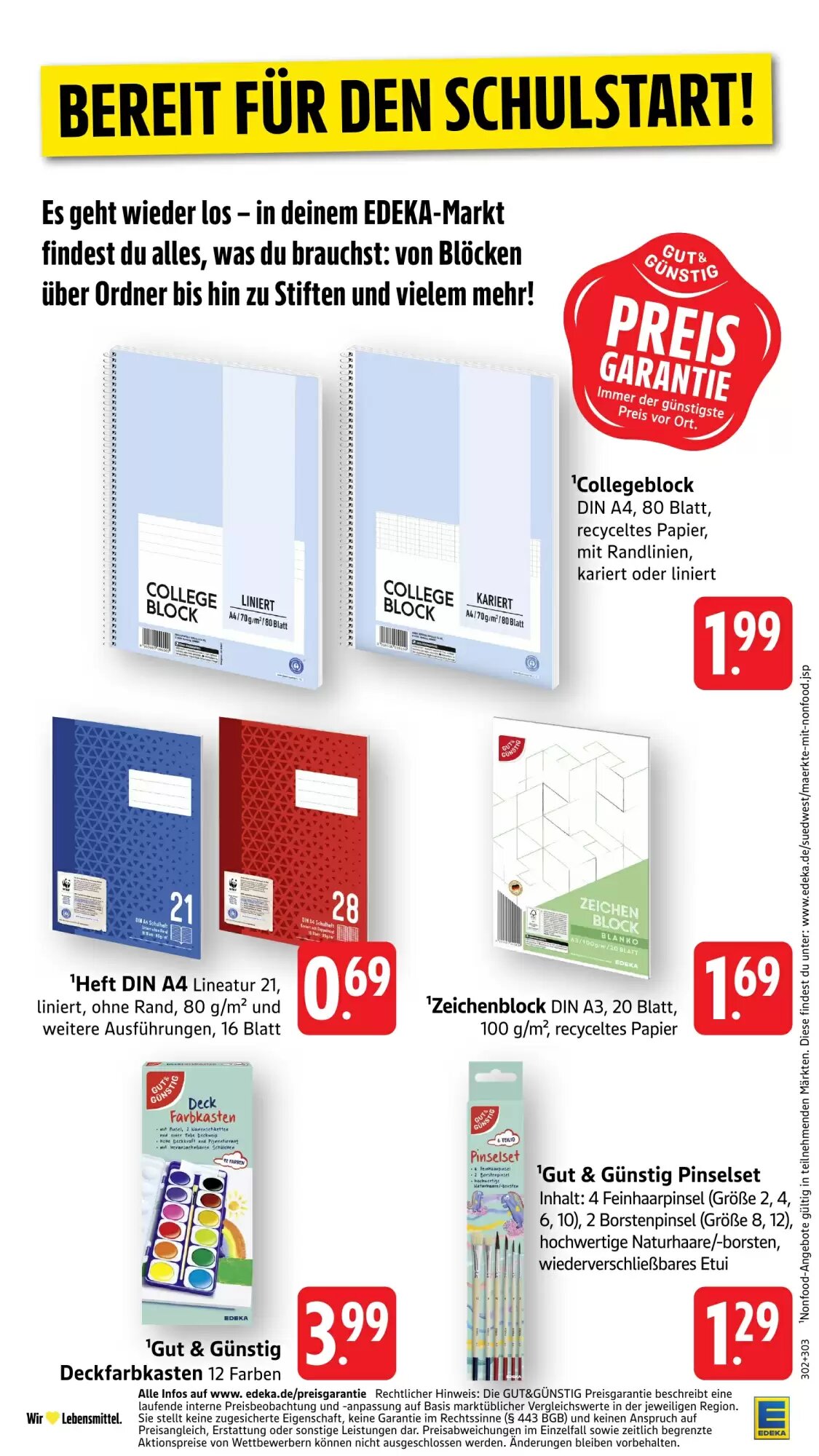 Edeka Stenger Prospekt (ab 14.09.2026) zum Blättern - Seite 32