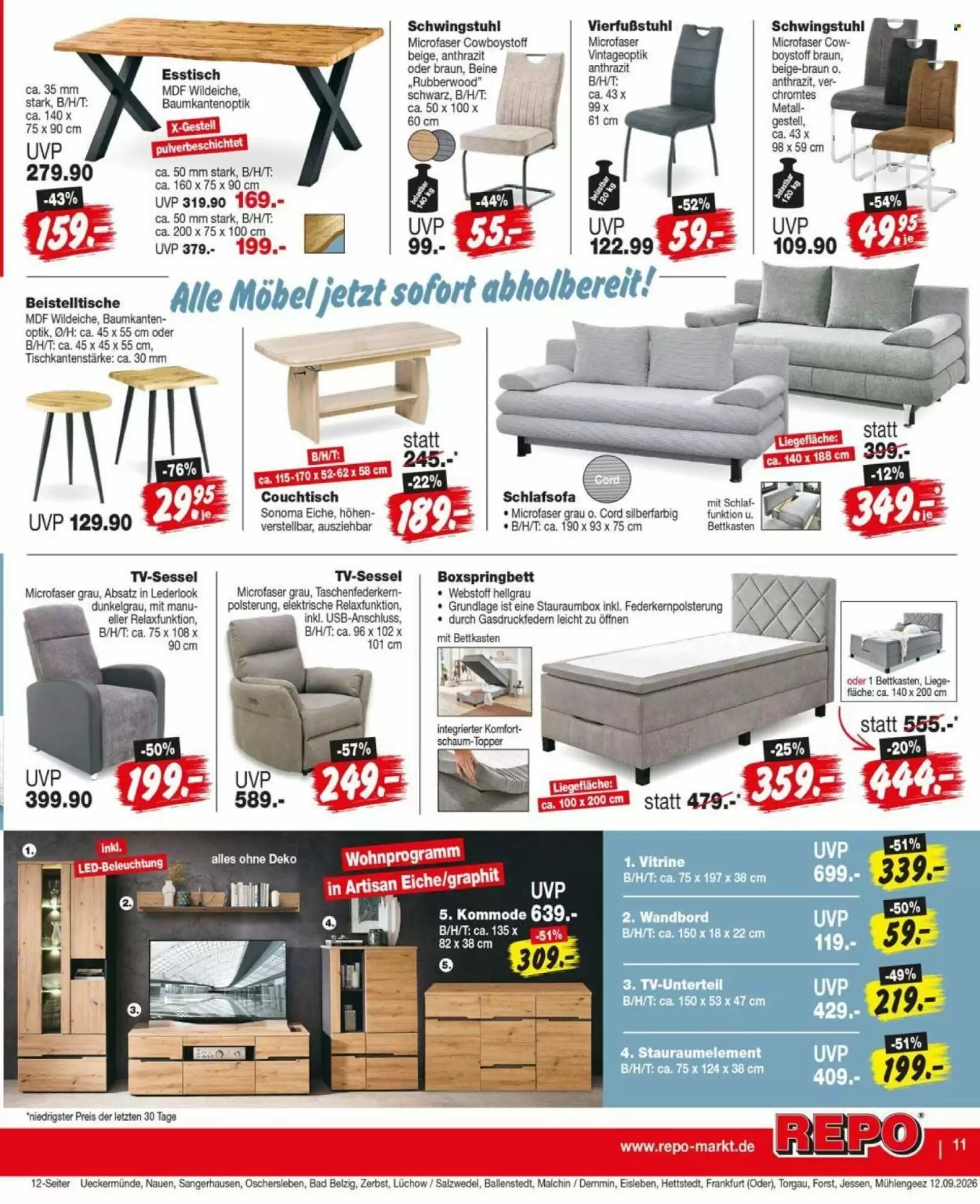 Repo Markt Prospekt (ab 14.09.2026) zum Blättern - Seite 11