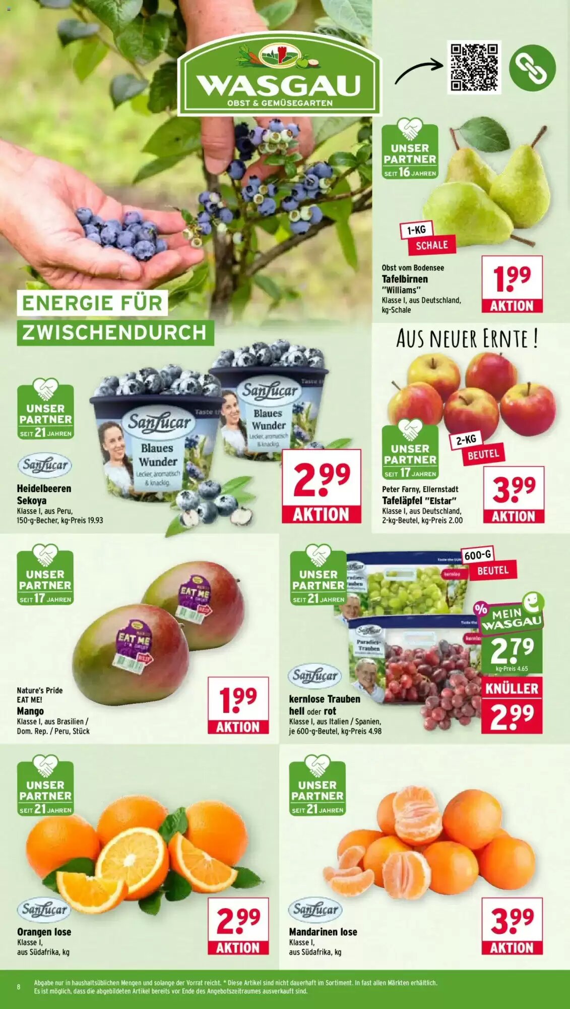 Wasgau Prospekt (ab 14.09.2026) zum Blättern - Seite 8
