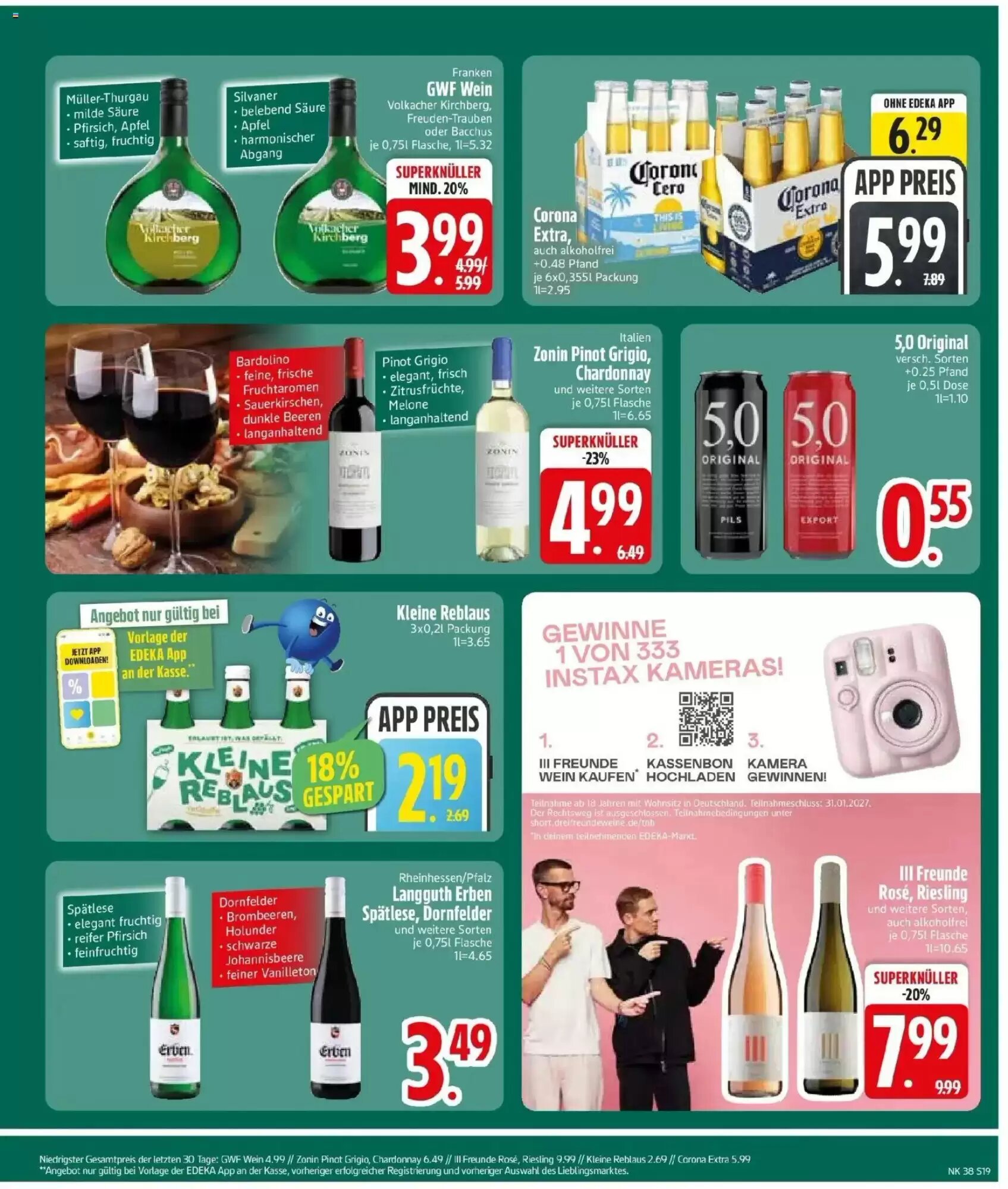 EDEKA Berger Prospekt (ab 14.09.2026) zum Blättern - Seite 21