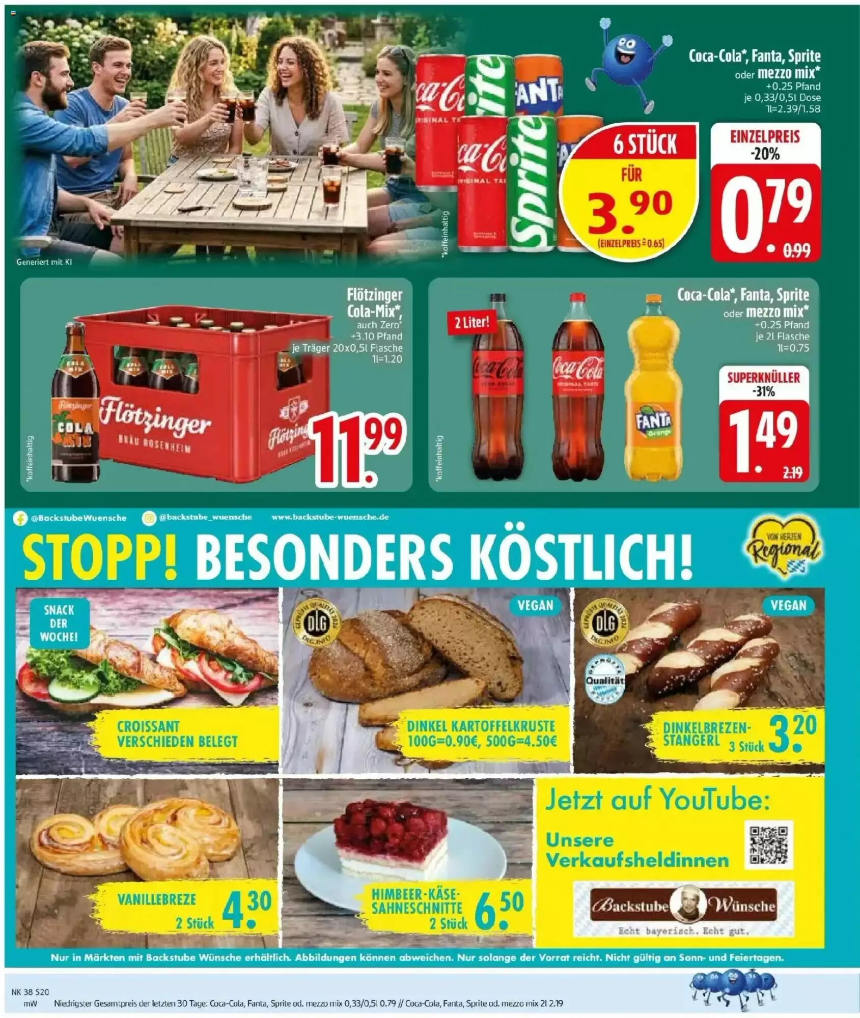 EDEKA Berger Prospekt (ab 14.09.2026) zum Blättern - Seite 22