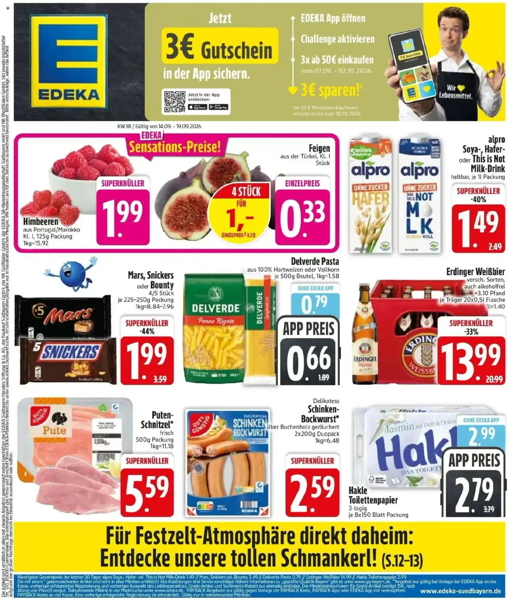 EDEKA Berger Prospekt (ab 14.09.2026) zum Blättern - Seite 3