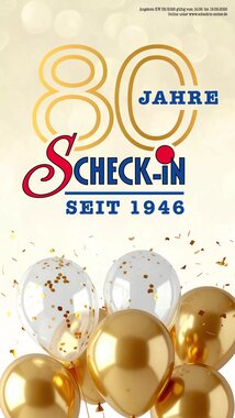 Scheck-in-Center Prospekt (ab 14.09.2026) zum Blättern