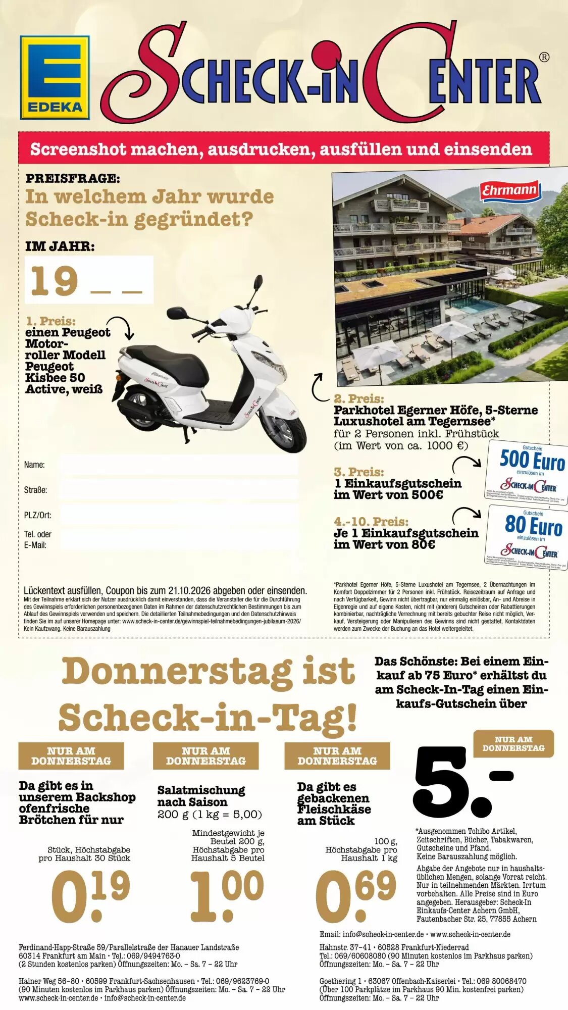 Scheck-in-Center Prospekt (ab 14.09.2026) zum Blättern - Seite 69