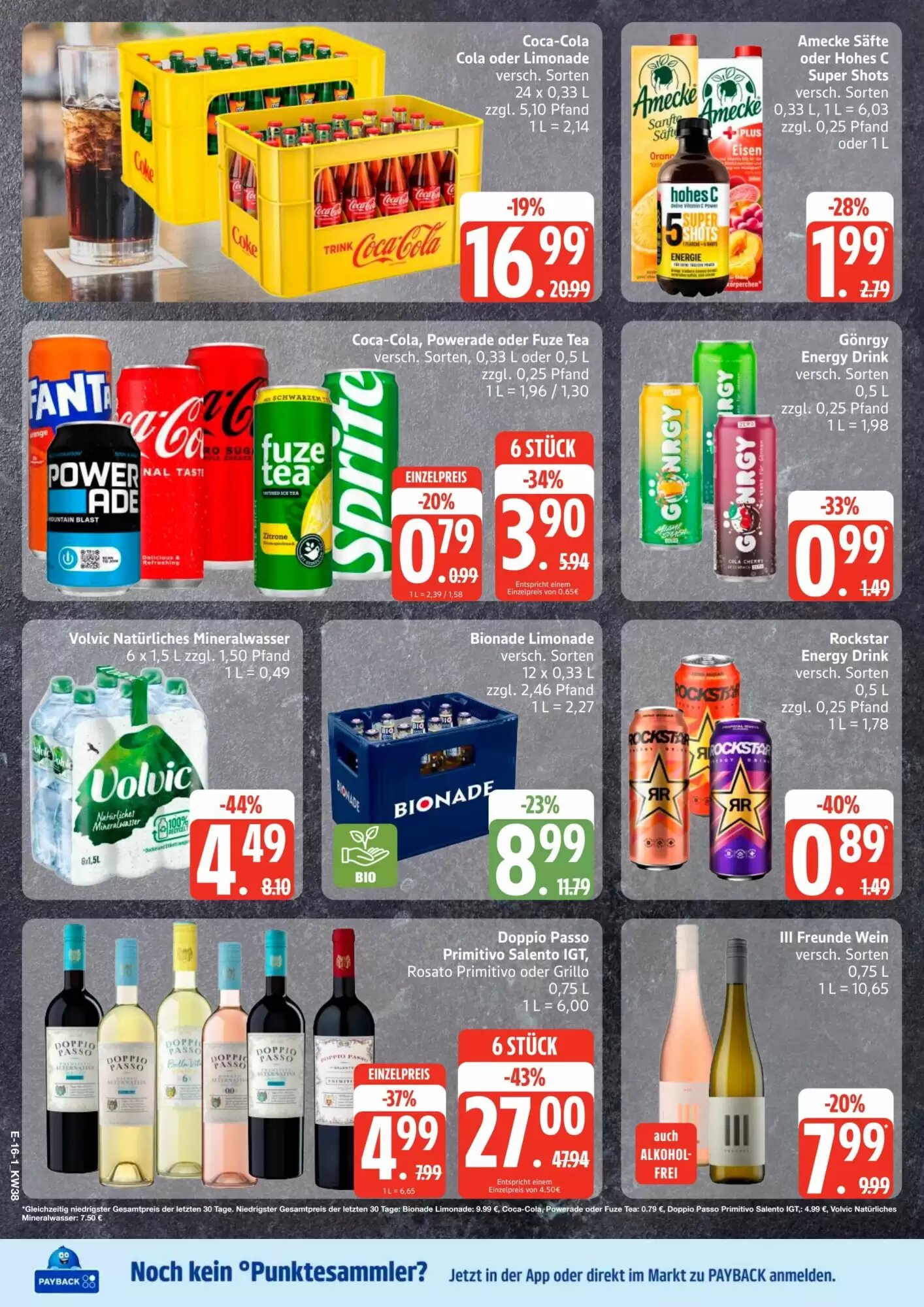 Edeka Aktiv Markt Prospekt (ab 14.09.2026) zum Blättern - Seite 22