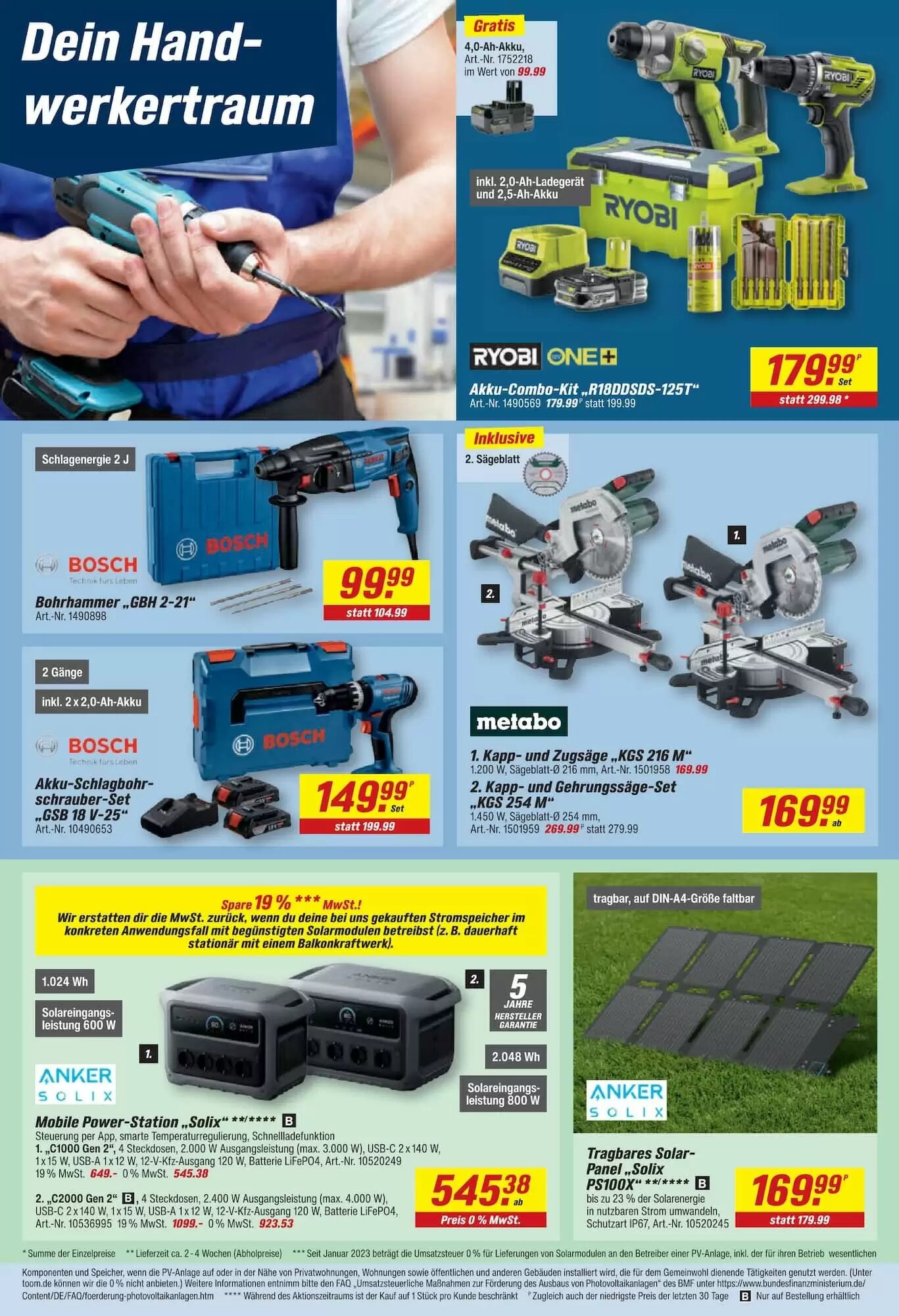 toom Baumarkt Prospekt (ab 14.09.2026) zum Blättern - Seite 12
