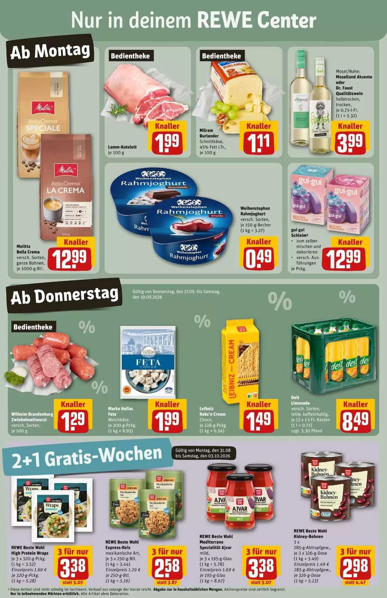 REWE Center Prospekt (ab 14.09.2026) zum Blättern - Seite 3