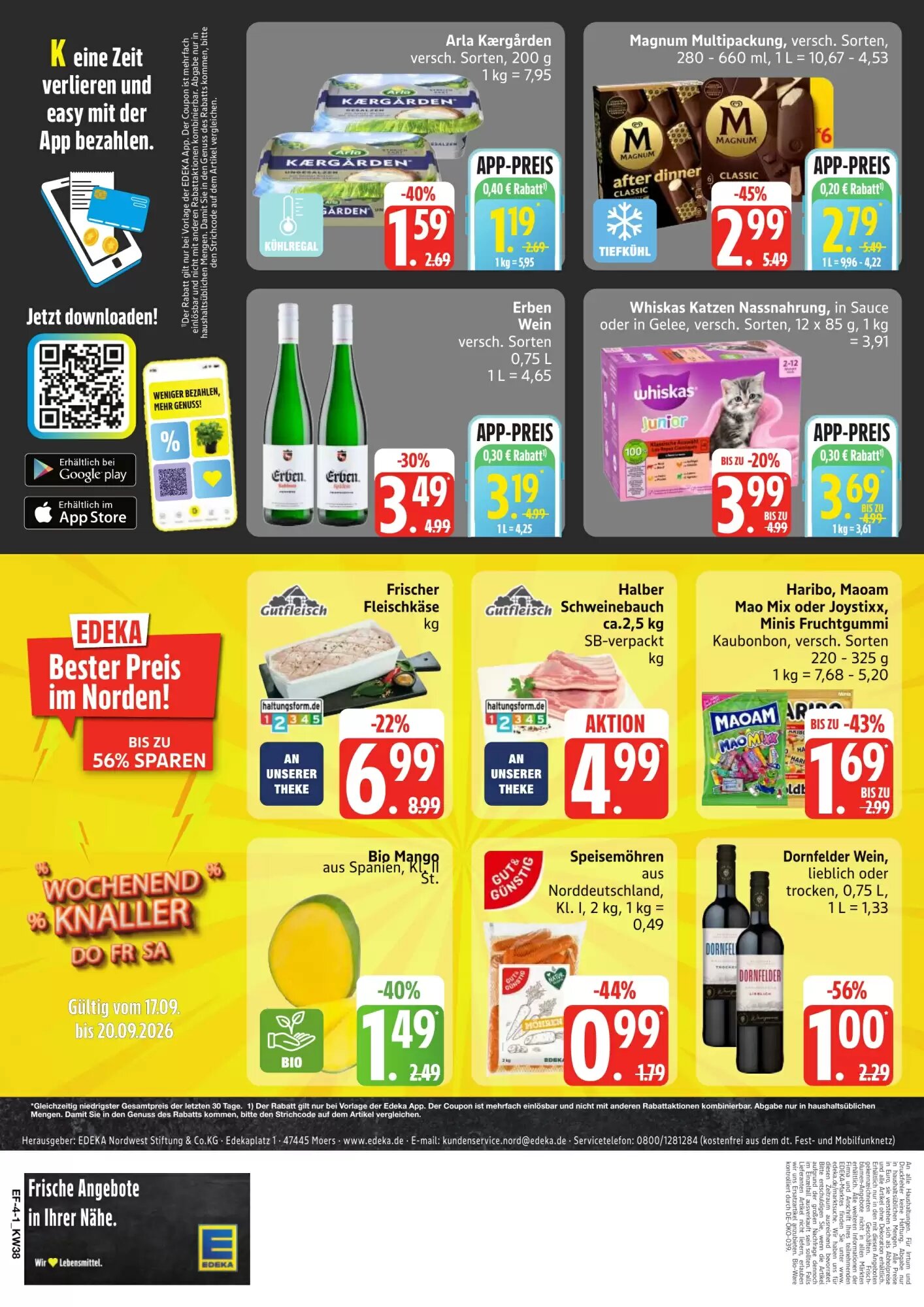 Edeka Frischemarkt Prospekt (ab 14.09.2026) zum Blättern - Seite 4