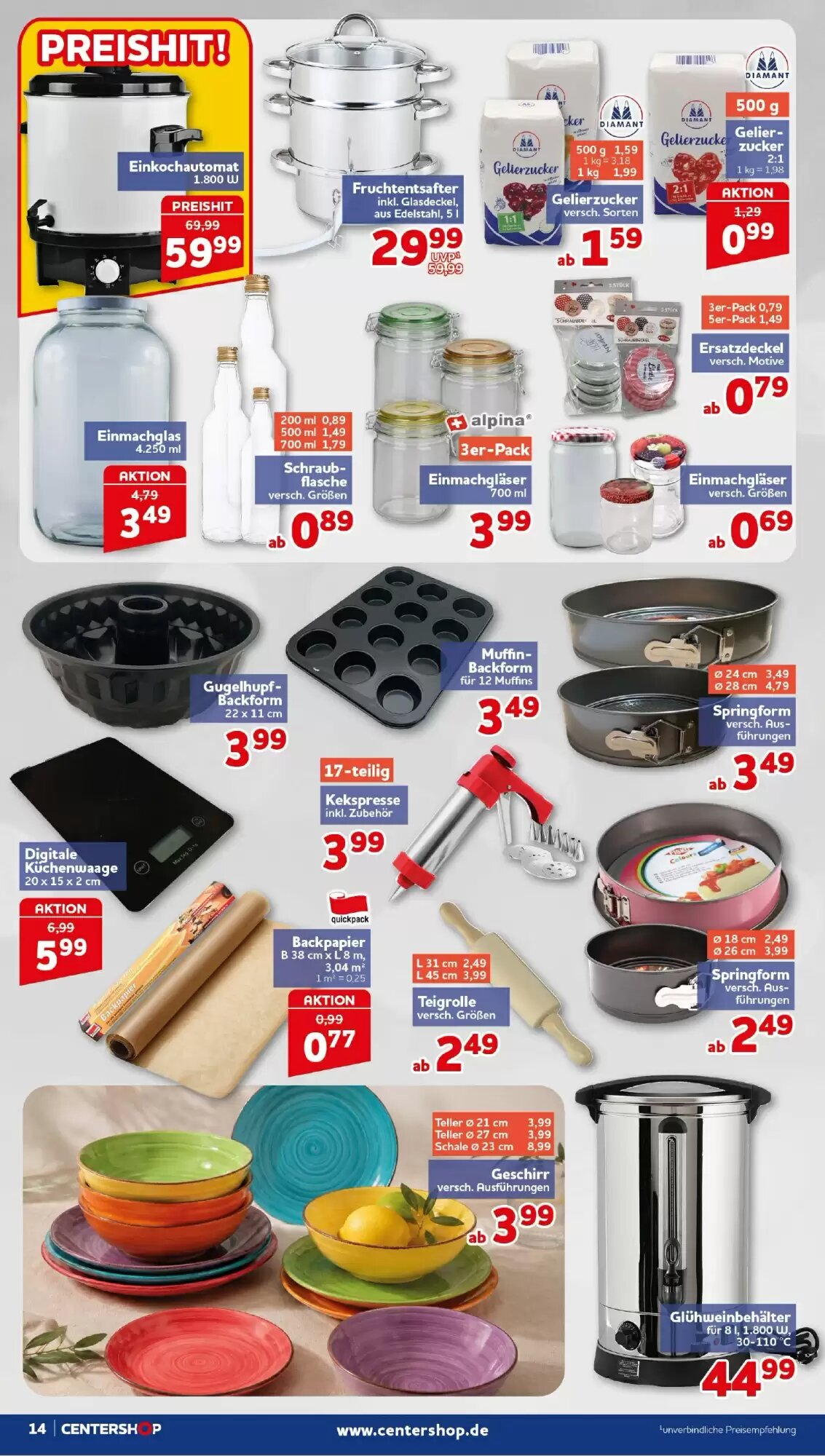 CENTERSHOP Prospekt (ab 14.09.2026) zum Blättern - Seite 14