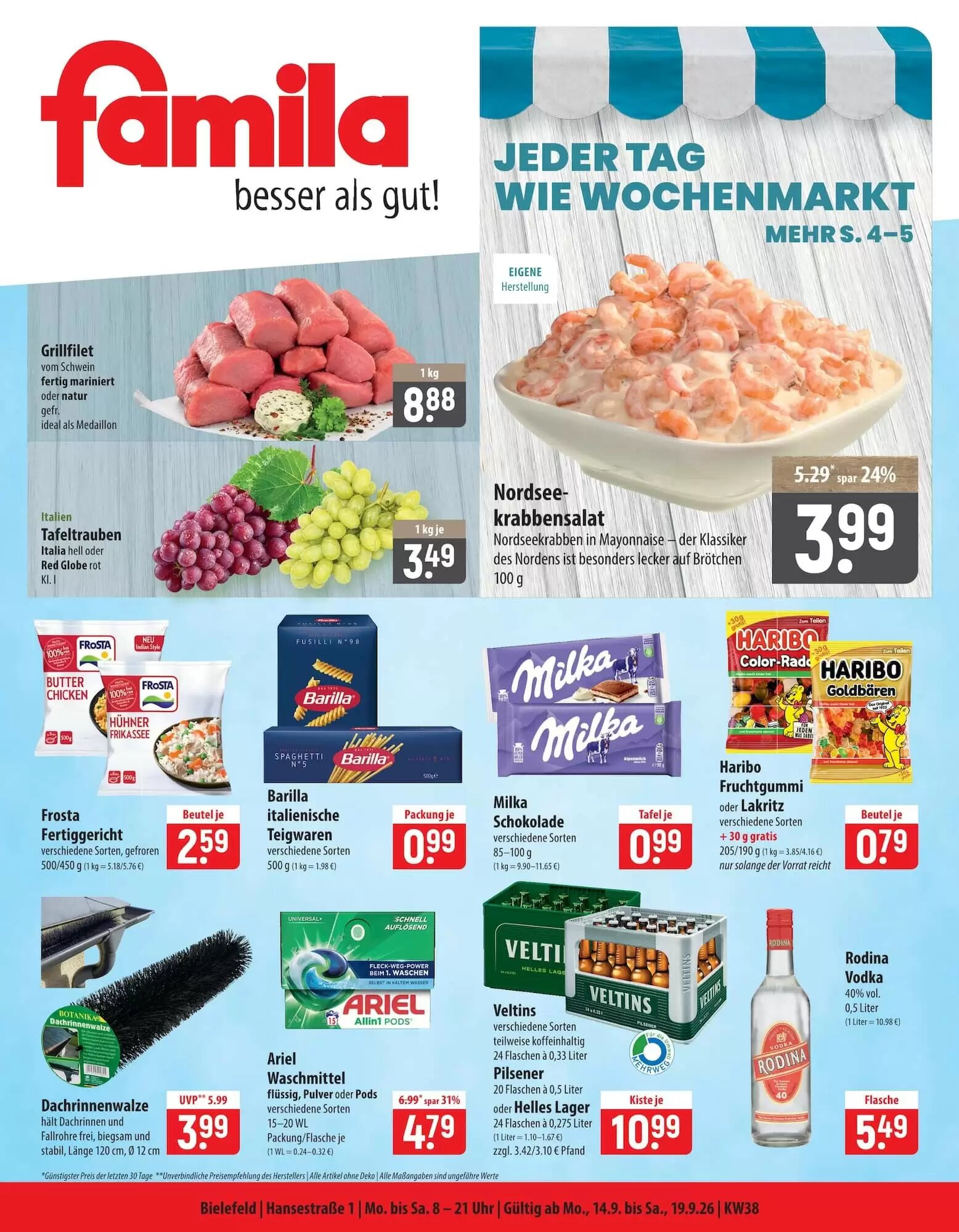 Famila Nord Ost Prospekt (ab 14.09.2026) zum Blättern - Seite 1