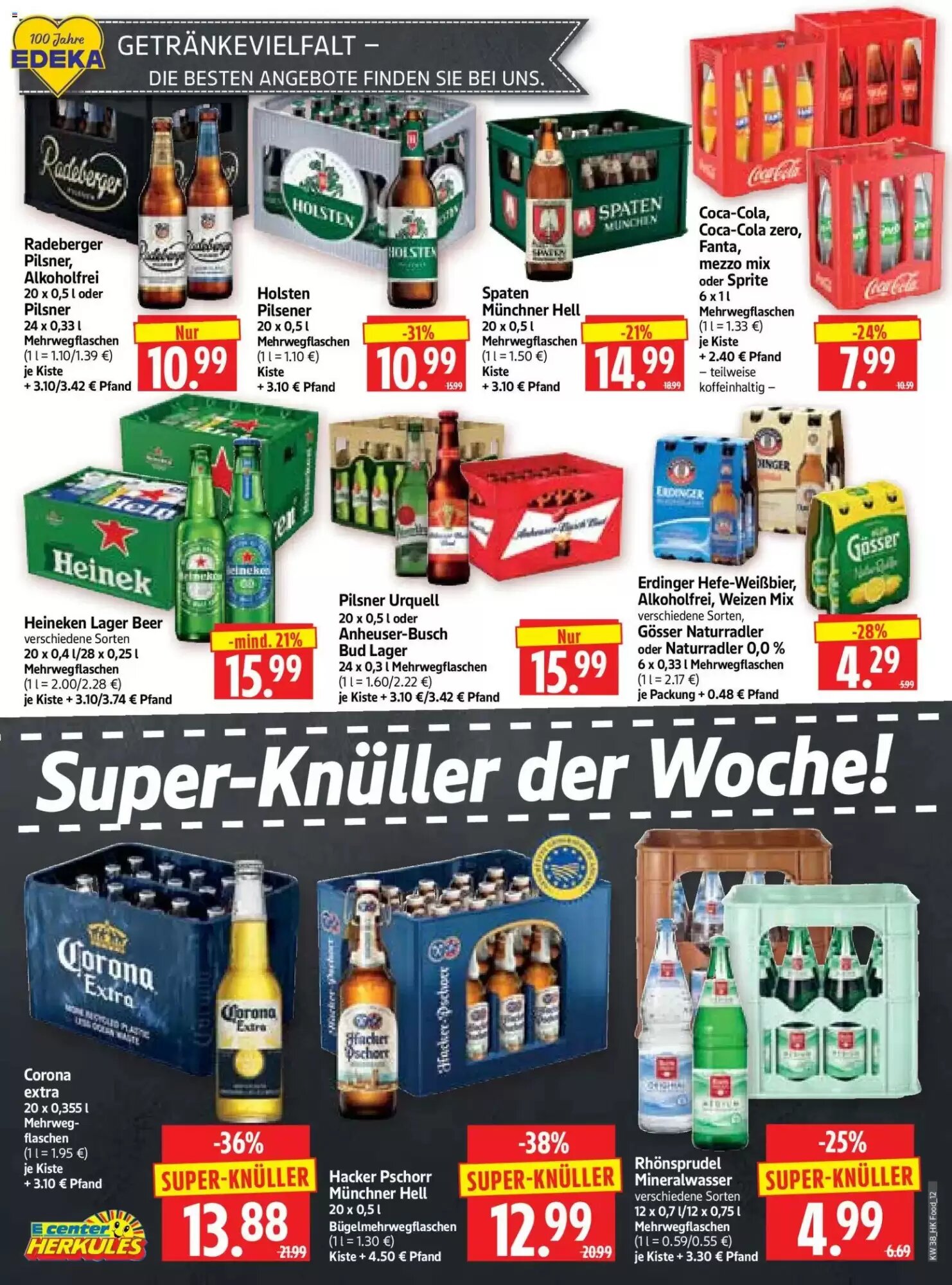 Edeka Herkules Prospekt (ab 14.09.2026) zum Blättern - Seite 12