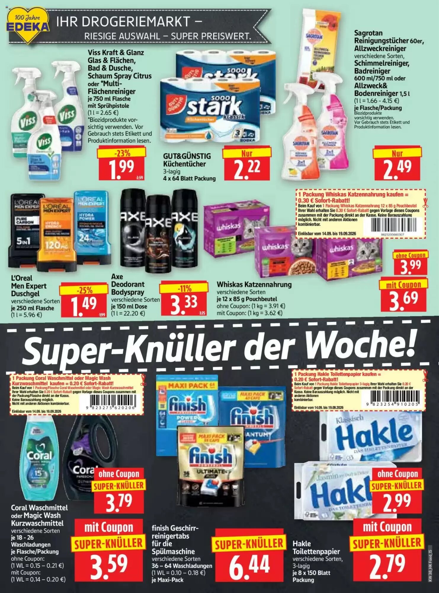 Edeka Herkules Prospekt (ab 14.09.2026) zum Blättern - Seite 15