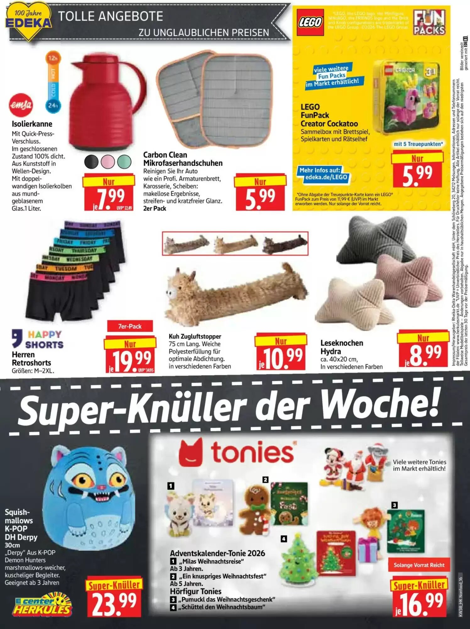 Edeka Herkules Prospekt (ab 14.09.2026) zum Blättern - Seite 16