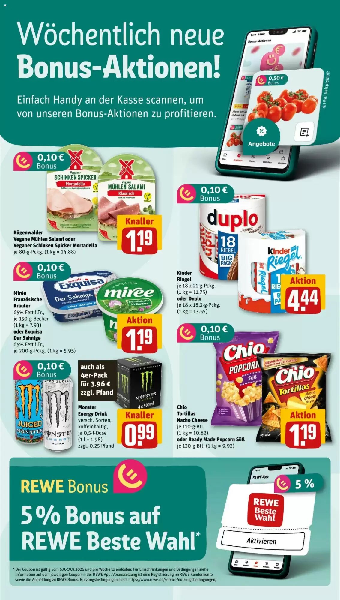 REWE Kaufpark Prospekt (ab 14.09.2026) zum Blättern - Seite 2