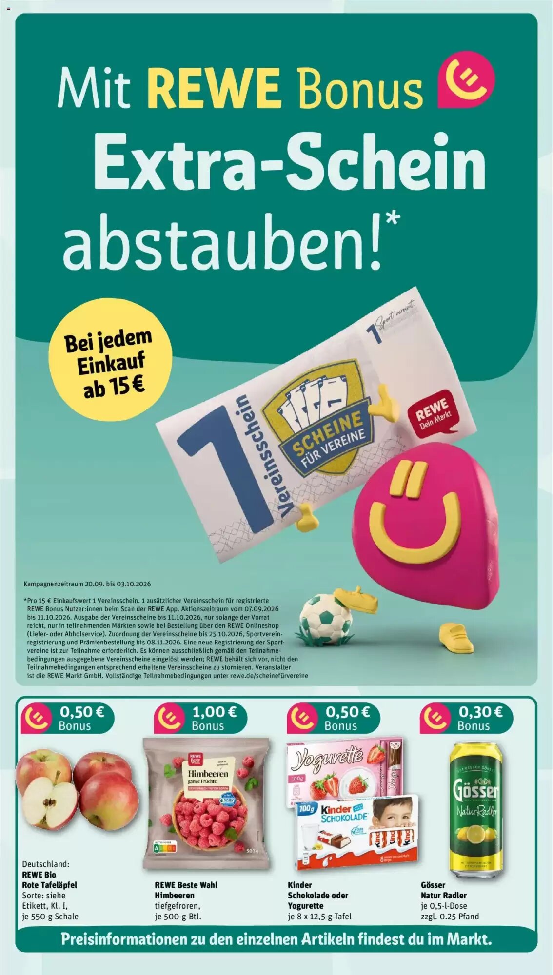 REWE Kaufpark Prospekt (ab 14.09.2026) zum Blättern - Seite 3
