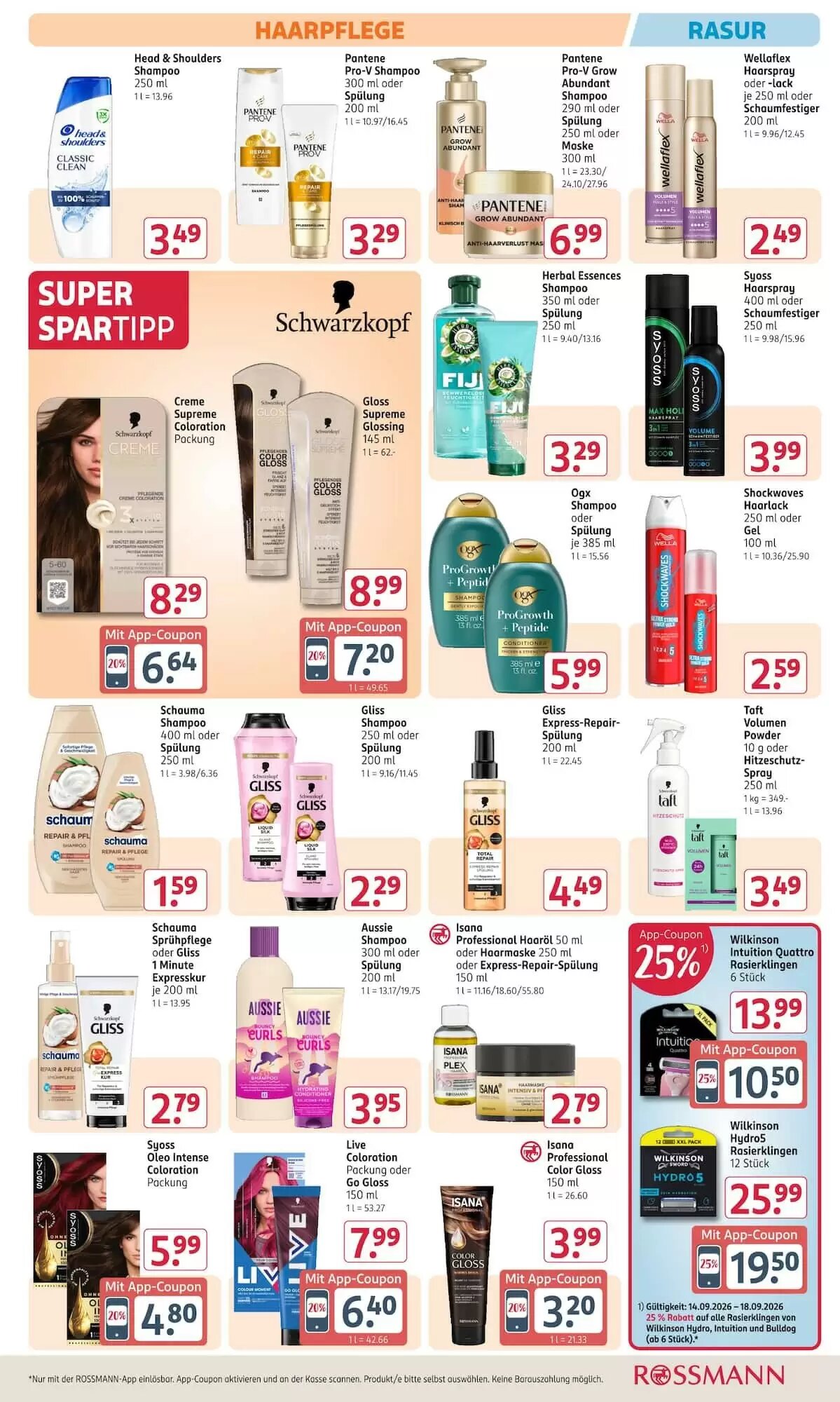 Rossmann Prospekt (ab 14.09.2026) zum Blättern - Seite 7