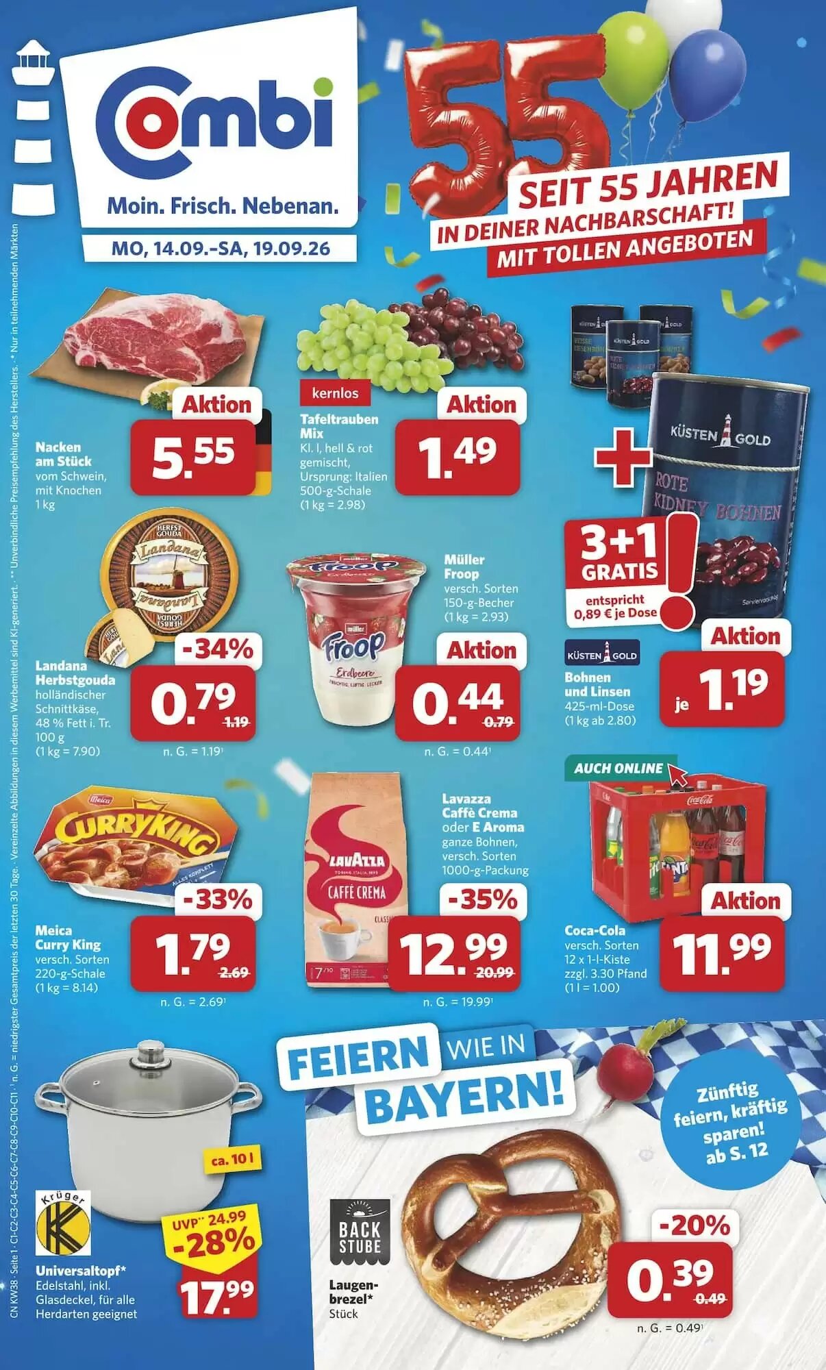 Combi Prospekt (ab 14.09.2026) zum Blättern - Seite 1