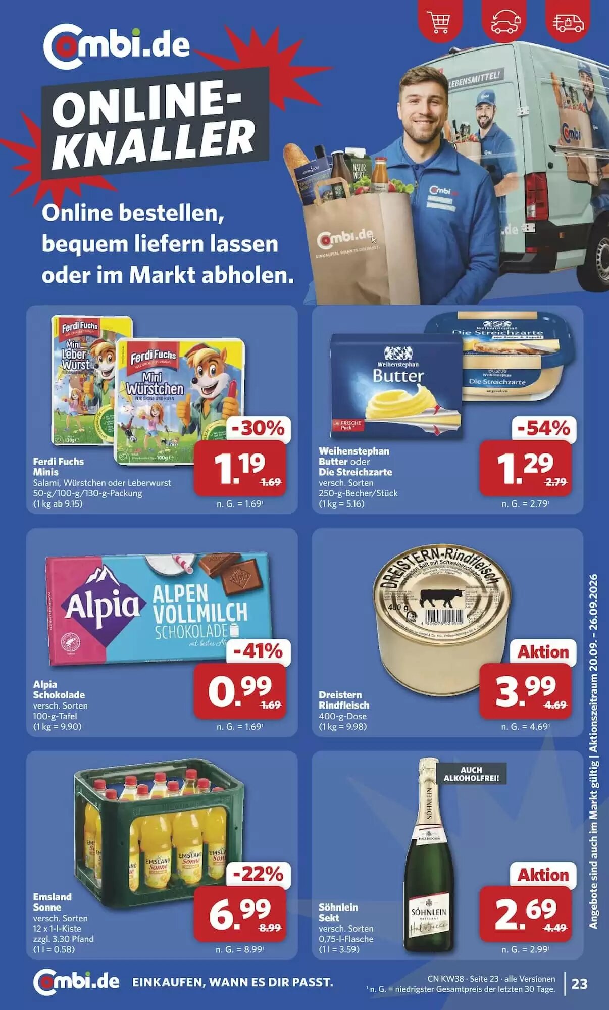 Combi Prospekt (ab 14.09.2026) zum Blättern - Seite 25