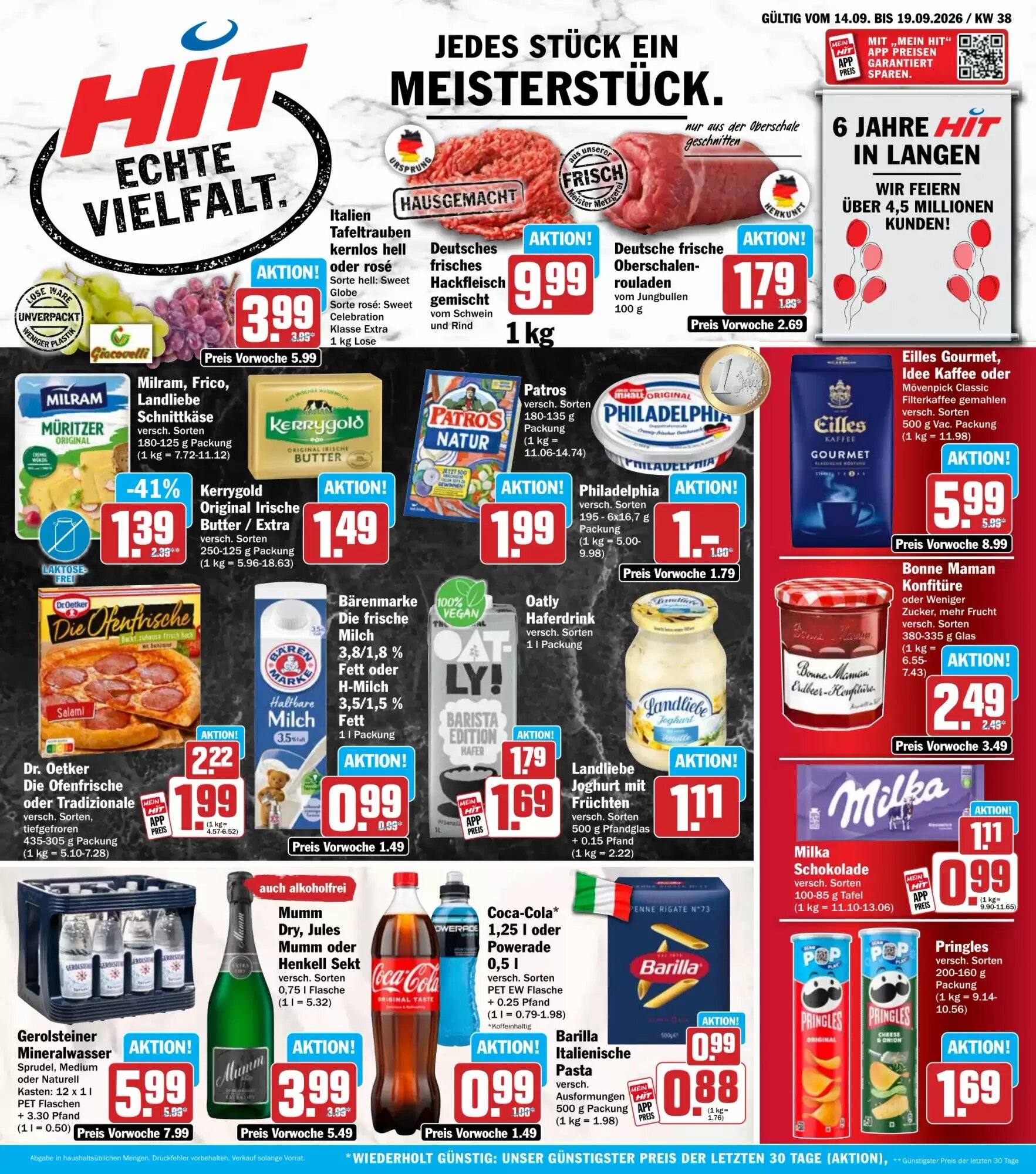 Hit Prospekt (ab 14.09.2026) zum Blättern - Seite 1