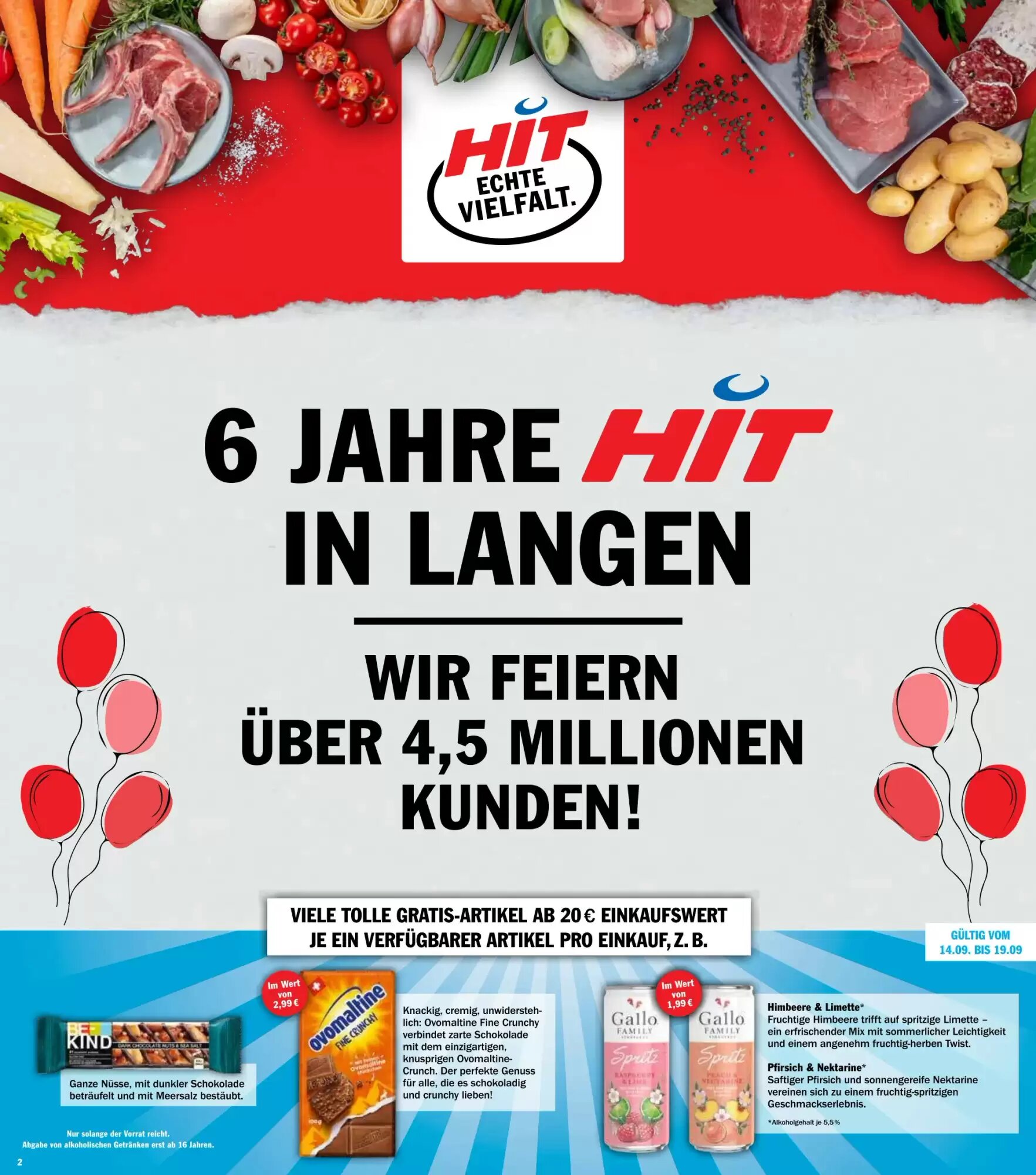 Hit Prospekt (ab 14.09.2026) zum Blättern - Seite 2