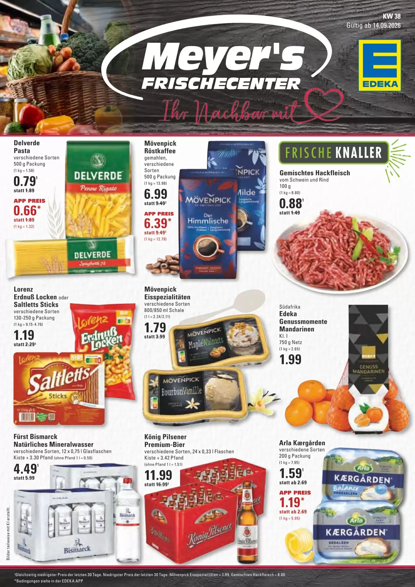 Meyer's Frischemarkt Prospekt (ab 14.09.2026) zum Blättern - Seite 1