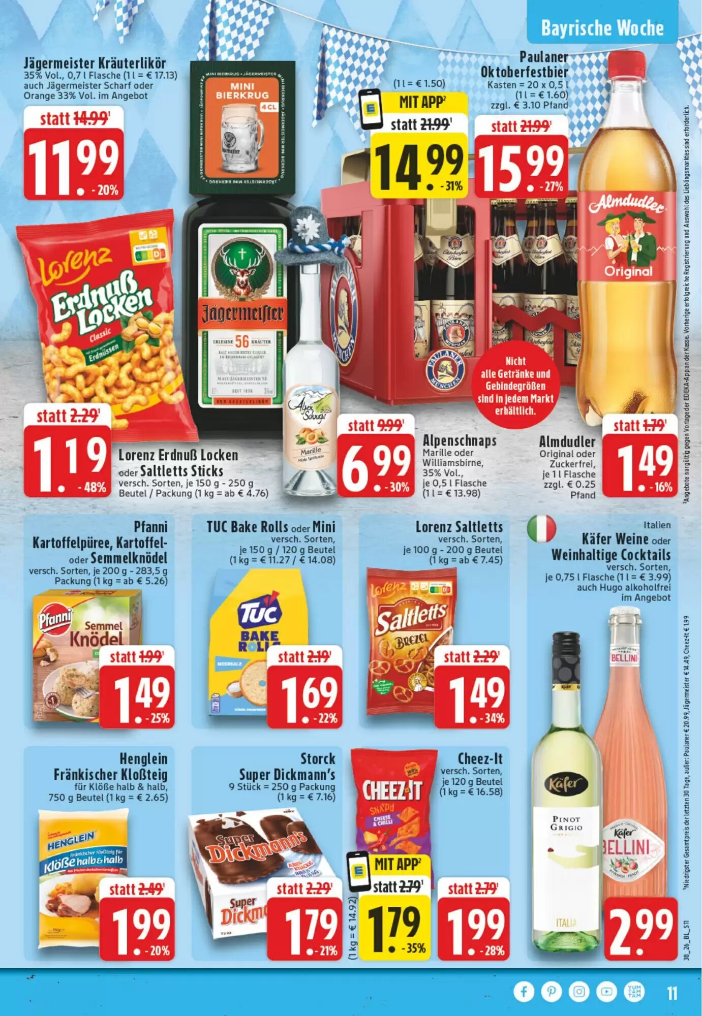 EDEKA Vogl Prospekt (ab 14.09.2026) zum Blättern - Seite 11