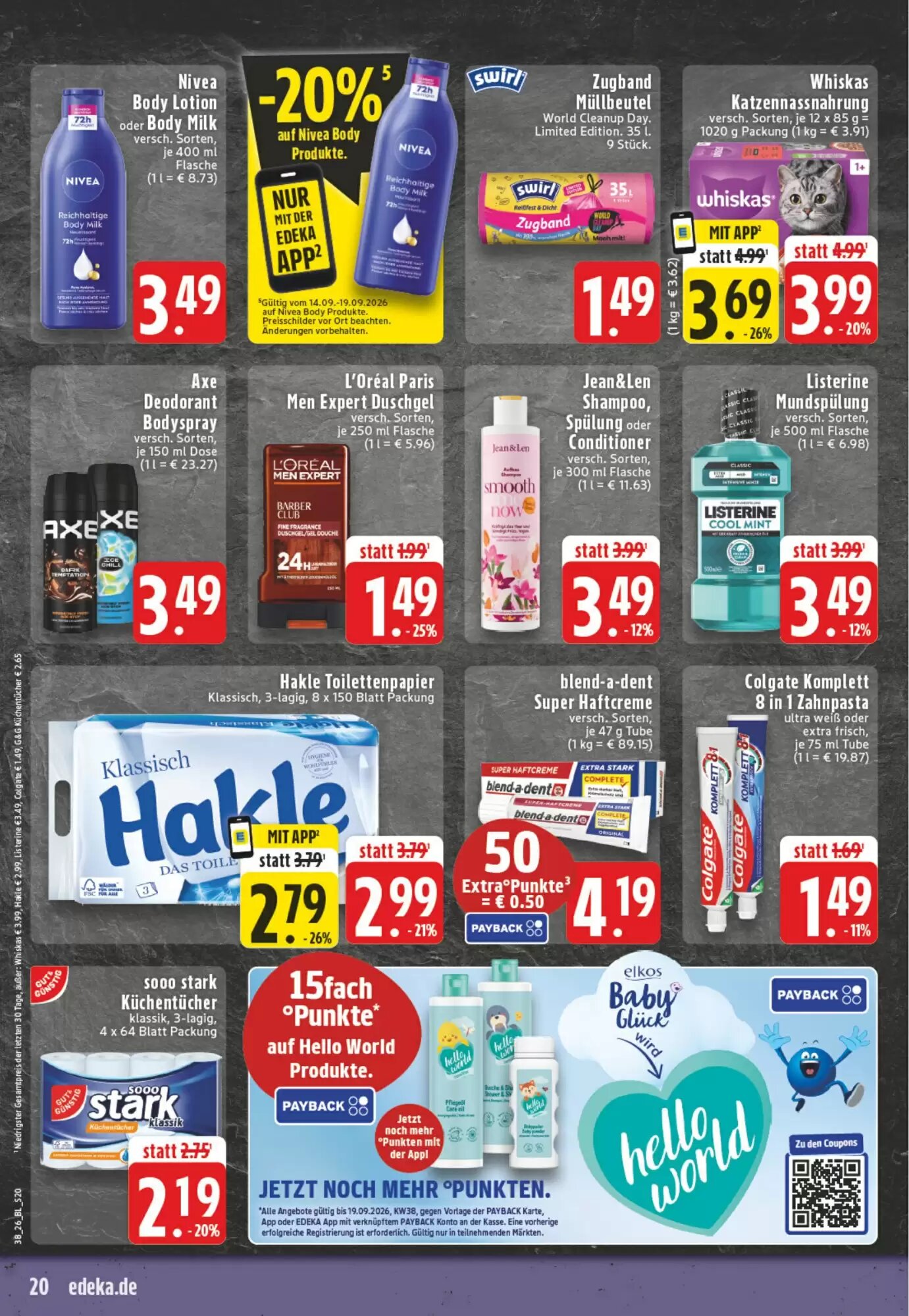 EDEKA Vogl Prospekt (ab 14.09.2026) zum Blättern - Seite 20