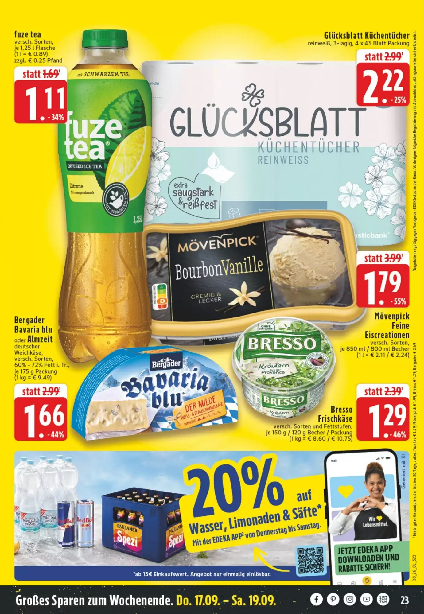 EDEKA Vogl Prospekt (ab 14.09.2026) zum Blättern - Seite 23