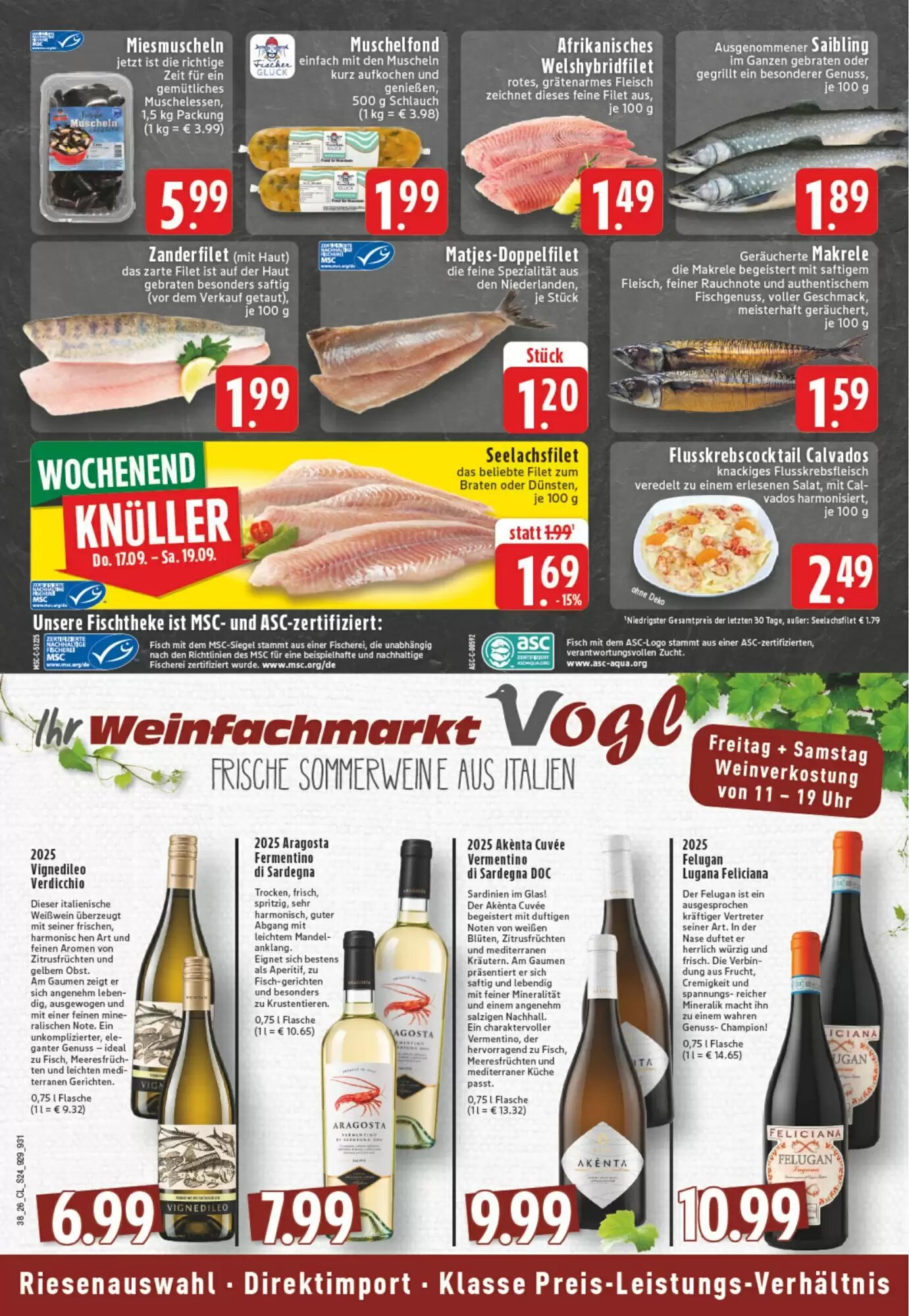 EDEKA Vogl Prospekt (ab 14.09.2026) zum Blättern - Seite 28