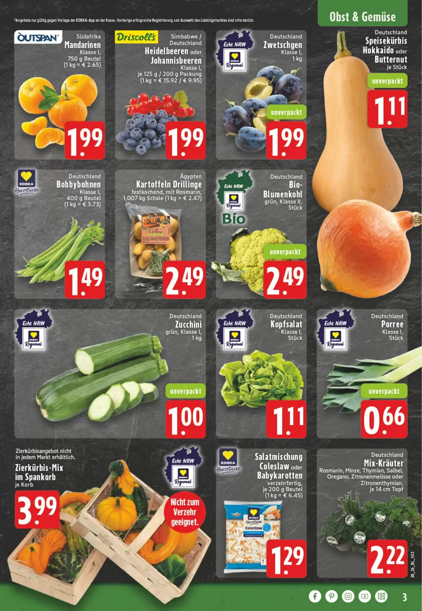 EDEKA Vogl Prospekt (ab 14.09.2026) zum Blättern - Seite 3