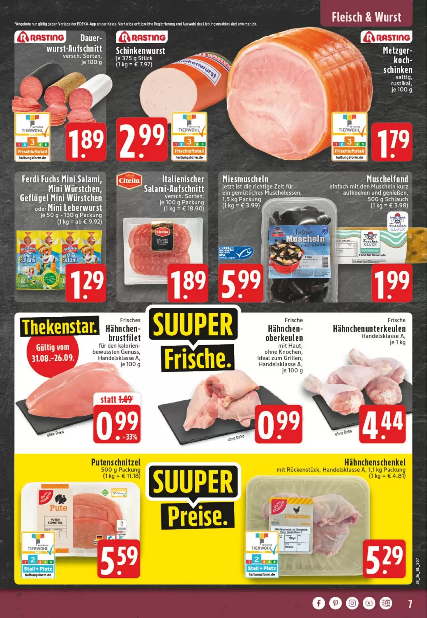 EDEKA Vogl Prospekt (ab 14.09.2026) zum Blättern - Seite 7
