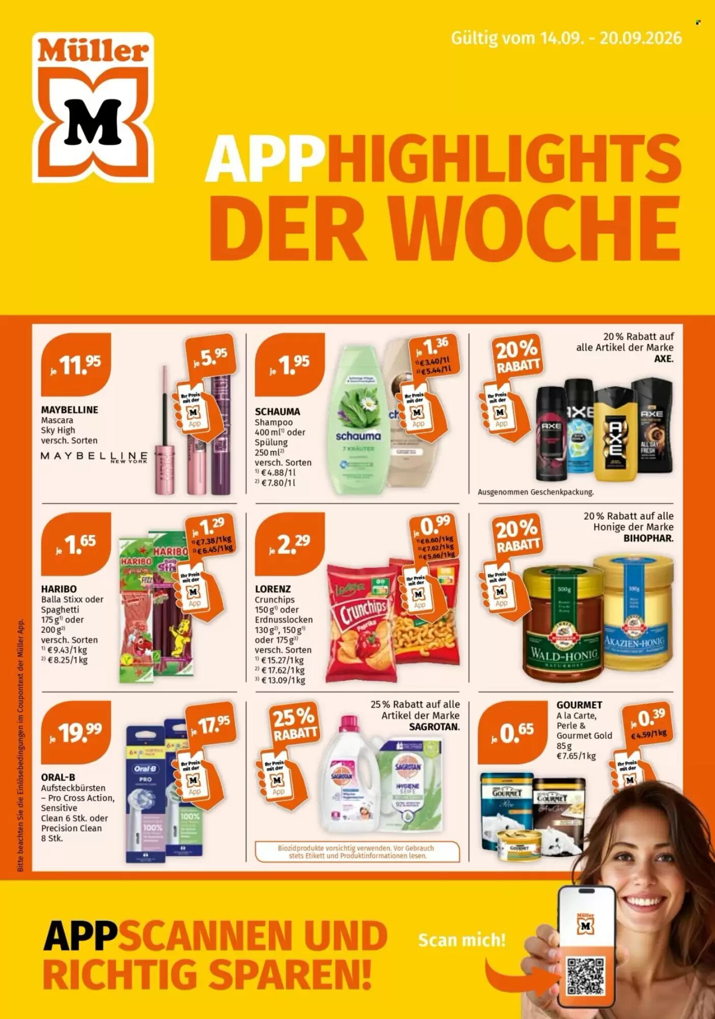 Müller Prospekt (ab 14.09.2026) zum Blättern - Seite 1