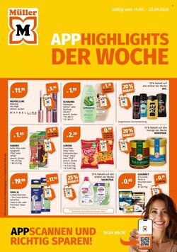 Müller Prospekt (ab 14.09.2026) zum Blättern
