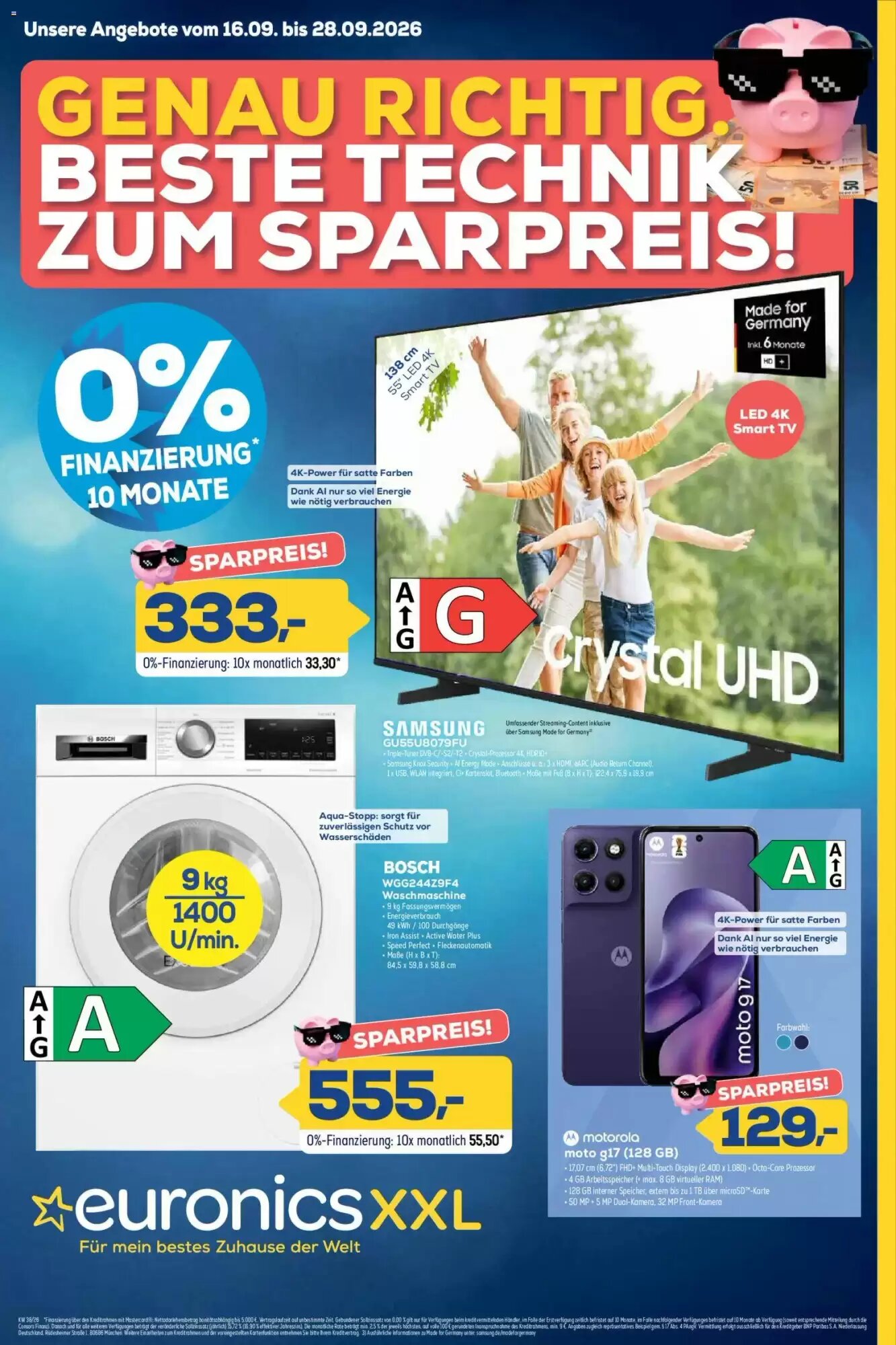 Euronics Prospekt (ab 16.09.2026) zum Blättern - Seite 1
