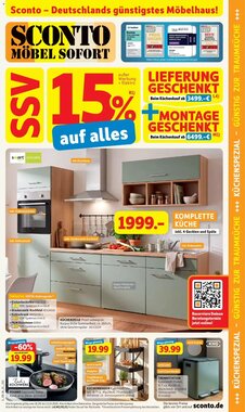 SCONTO Prospekt (ab 16.09.2026) zum Blättern