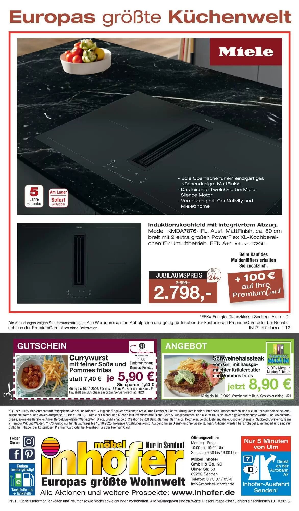 Möbel Inhofer Prospekt (ab 16.09.2026) zum Blättern - Seite 12