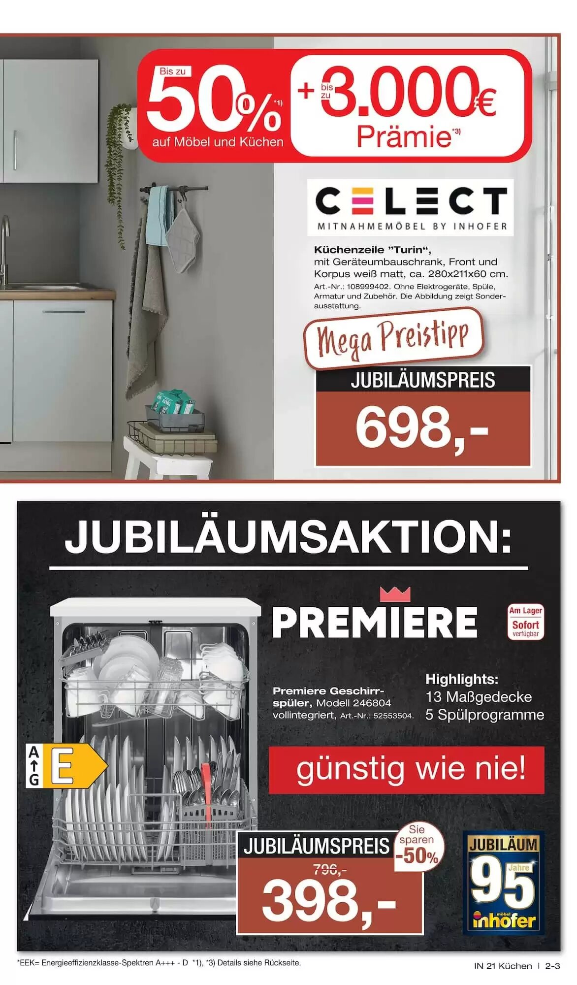 Möbel Inhofer Prospekt (ab 16.09.2026) zum Blättern - Seite 3