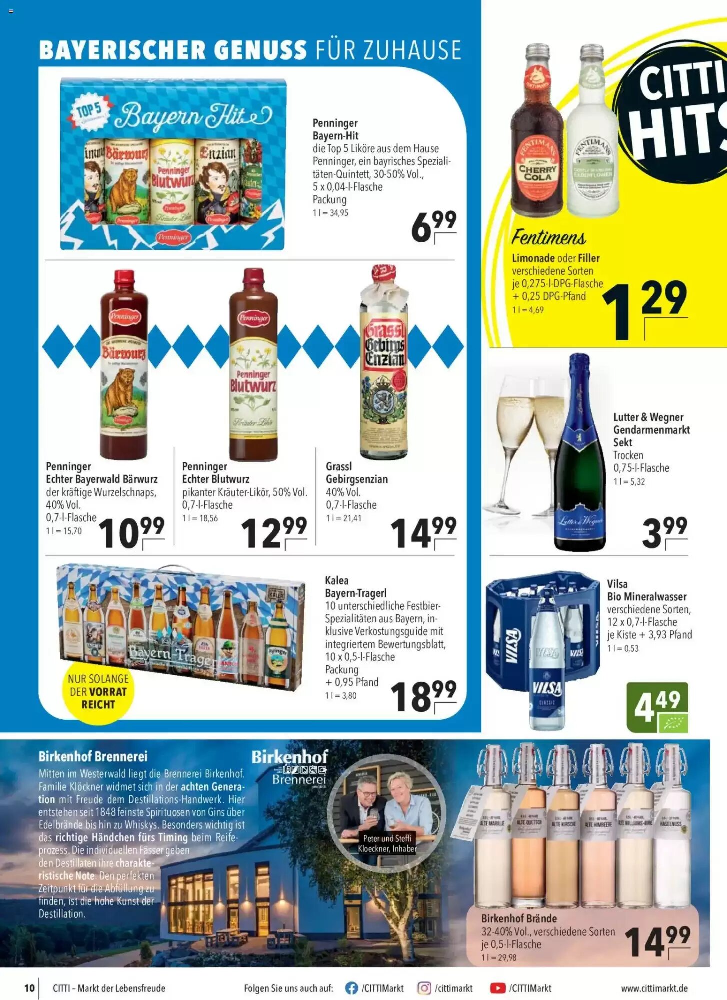 CITTI Markt Prospekt (ab 16.09.2026) zum Blättern - Seite 10