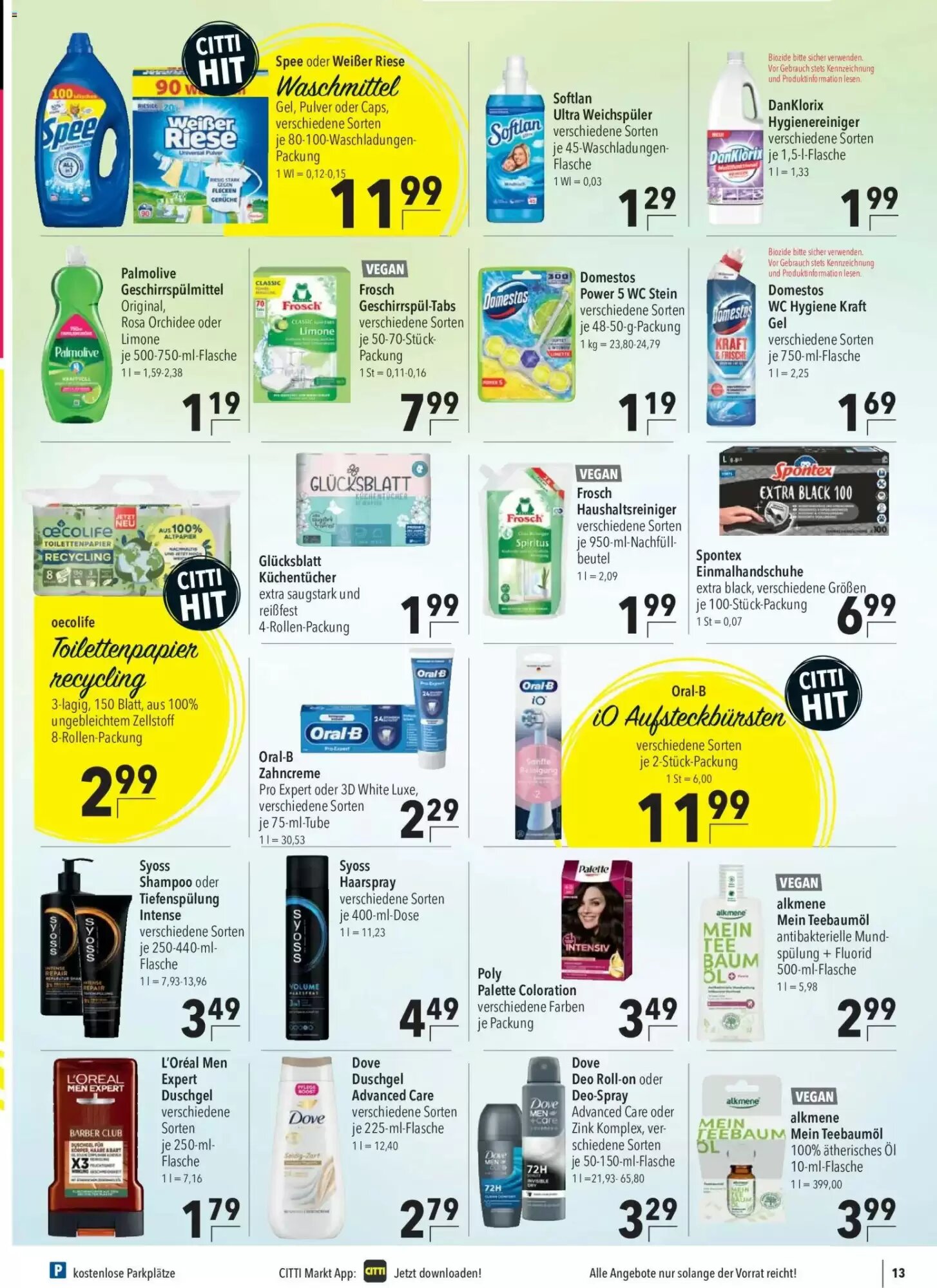 CITTI Markt Prospekt (ab 16.09.2026) zum Blättern - Seite 17