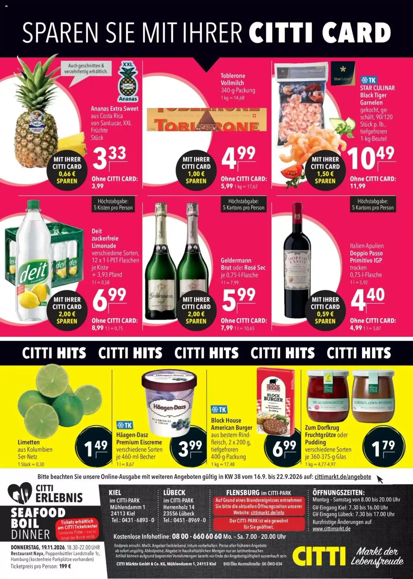 CITTI Markt Prospekt (ab 16.09.2026) zum Blättern - Seite 20